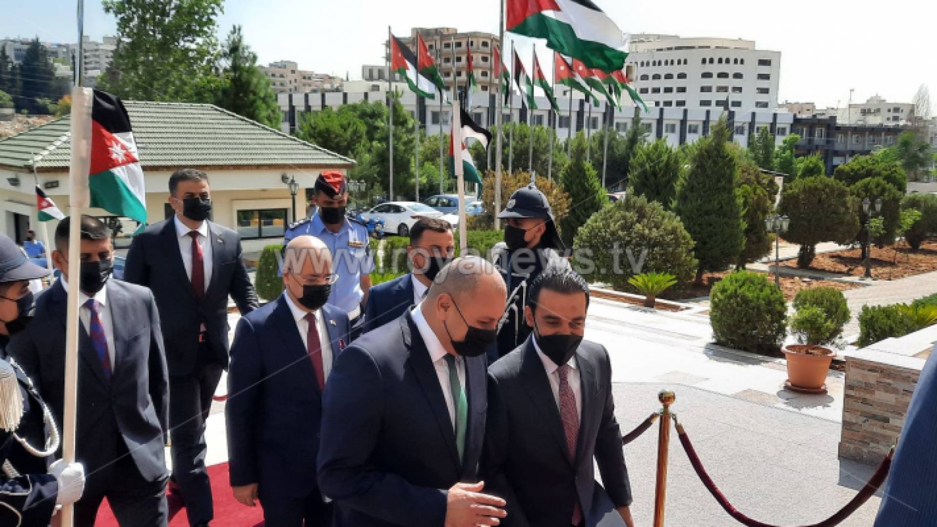 العودات في استقبال رئيس مجلس النواب العراقي