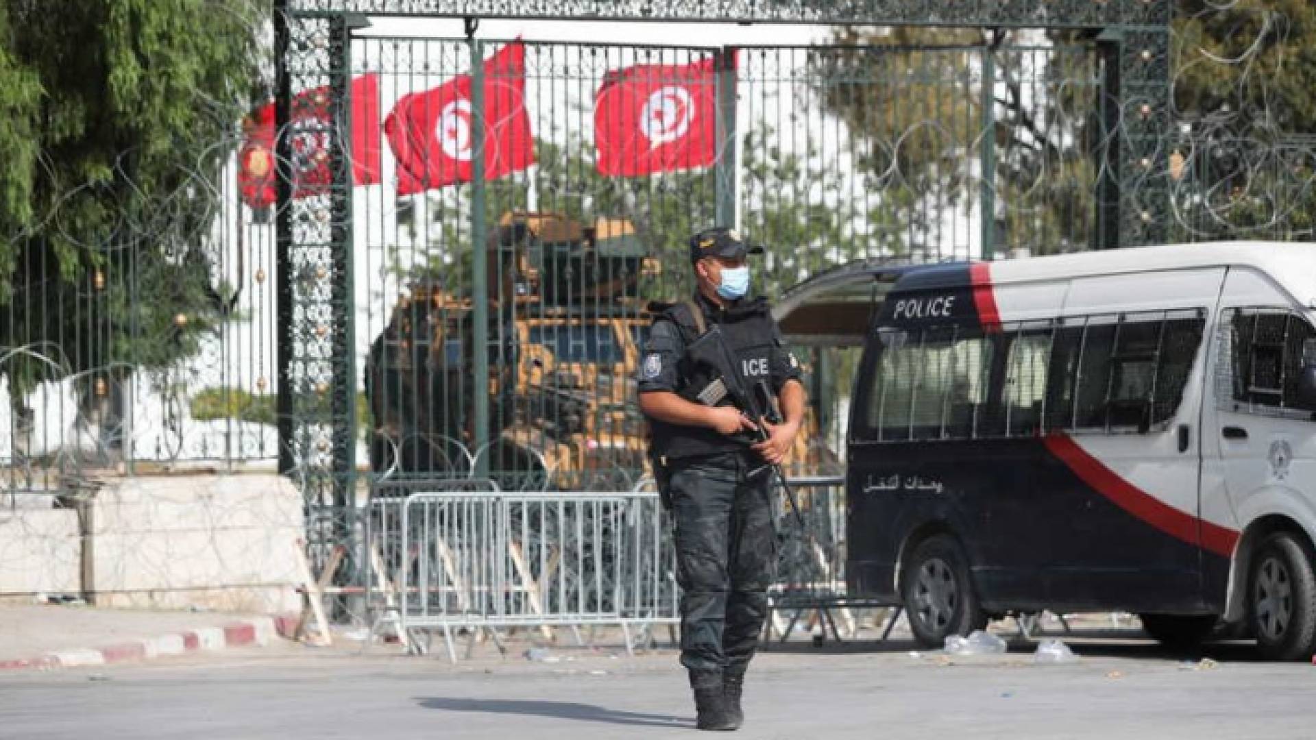 عنصر من الشرطة التونسية - ارشيفية