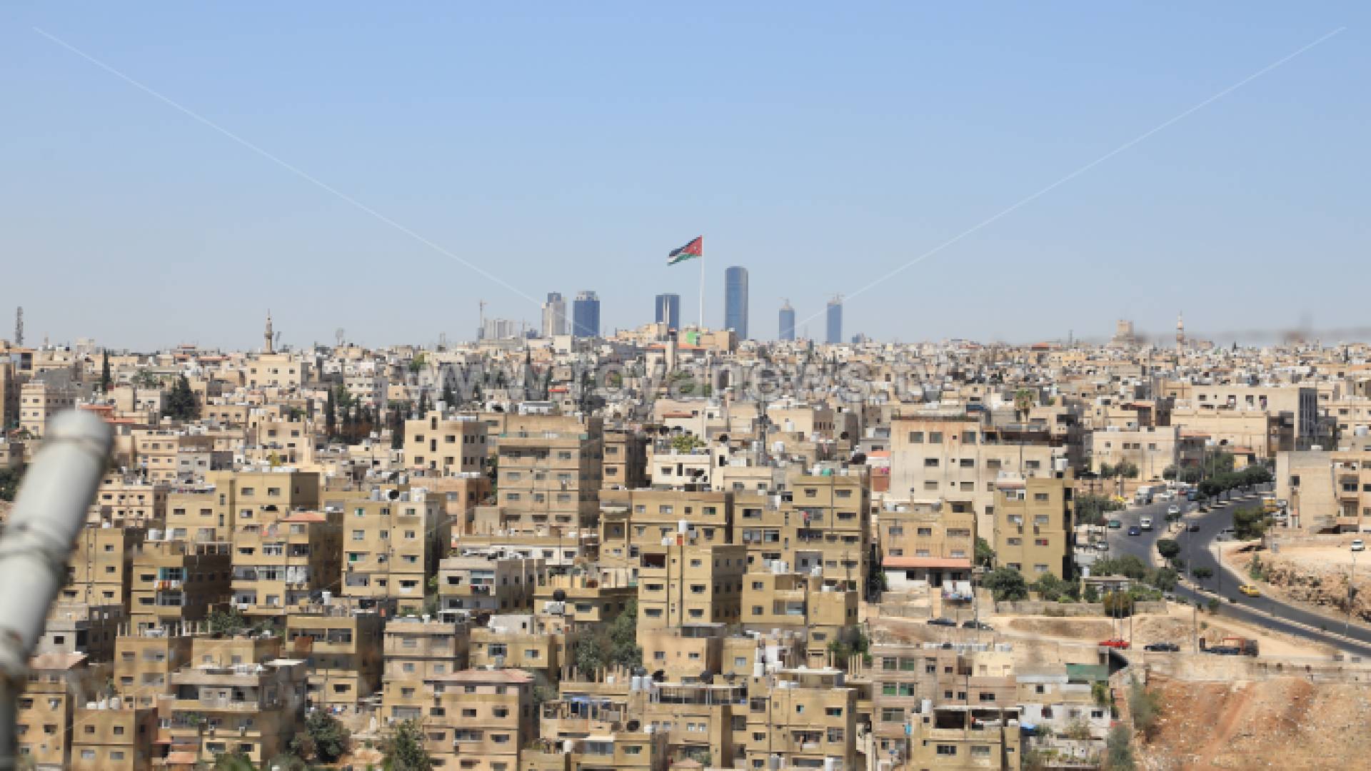 صورة عامة للعاصمة عمان - ارشيفية