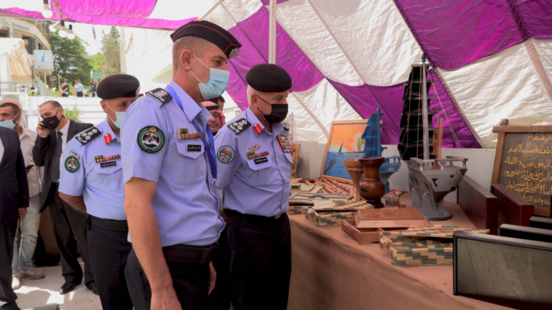 الأمن وجمعية إنجاز ينظمان معرضا لمنتوجات نزلاء مراكز الاصلاح والتأهيل