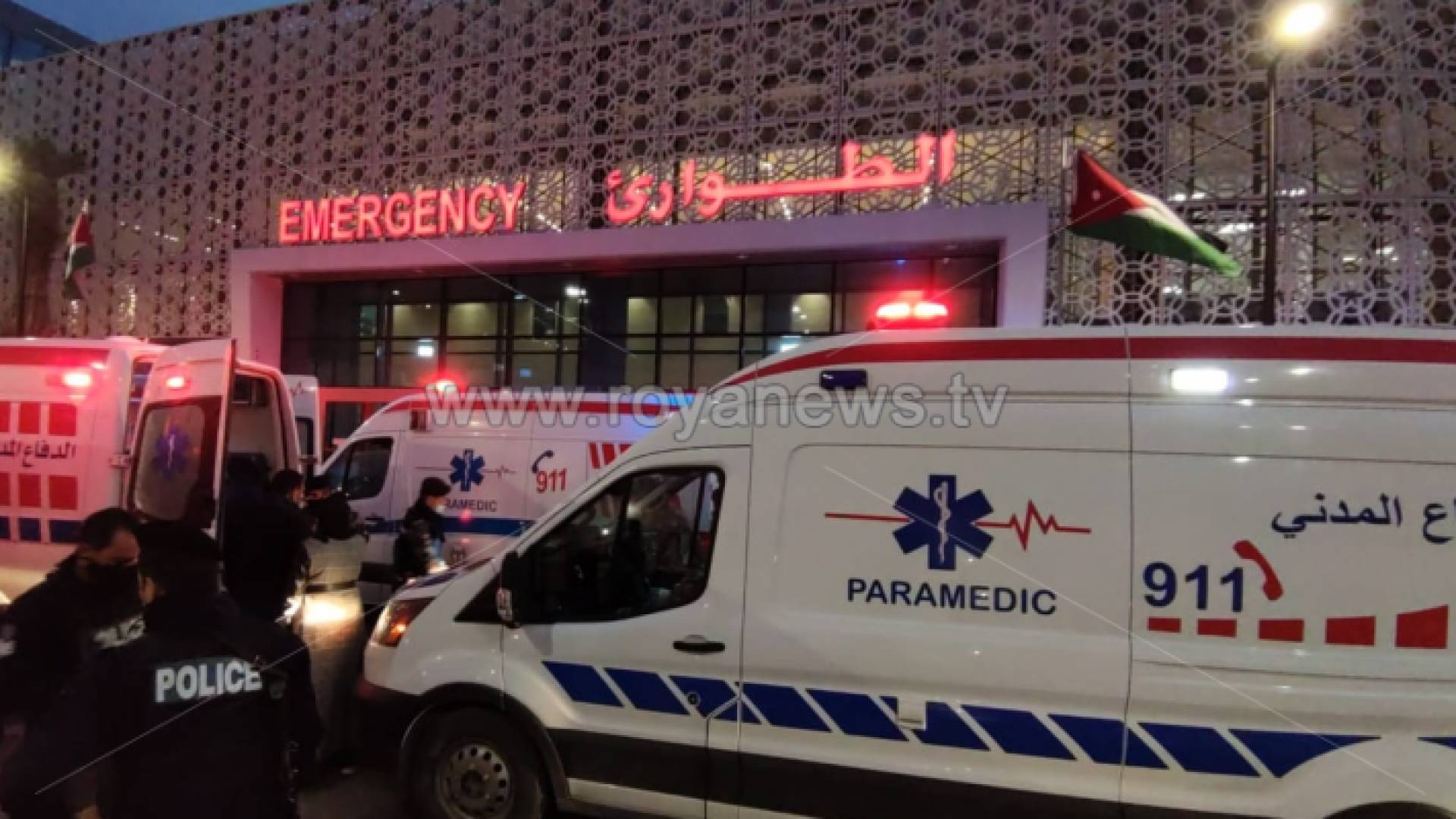 من أمام قسم الطوارئ في مستشفى البشير