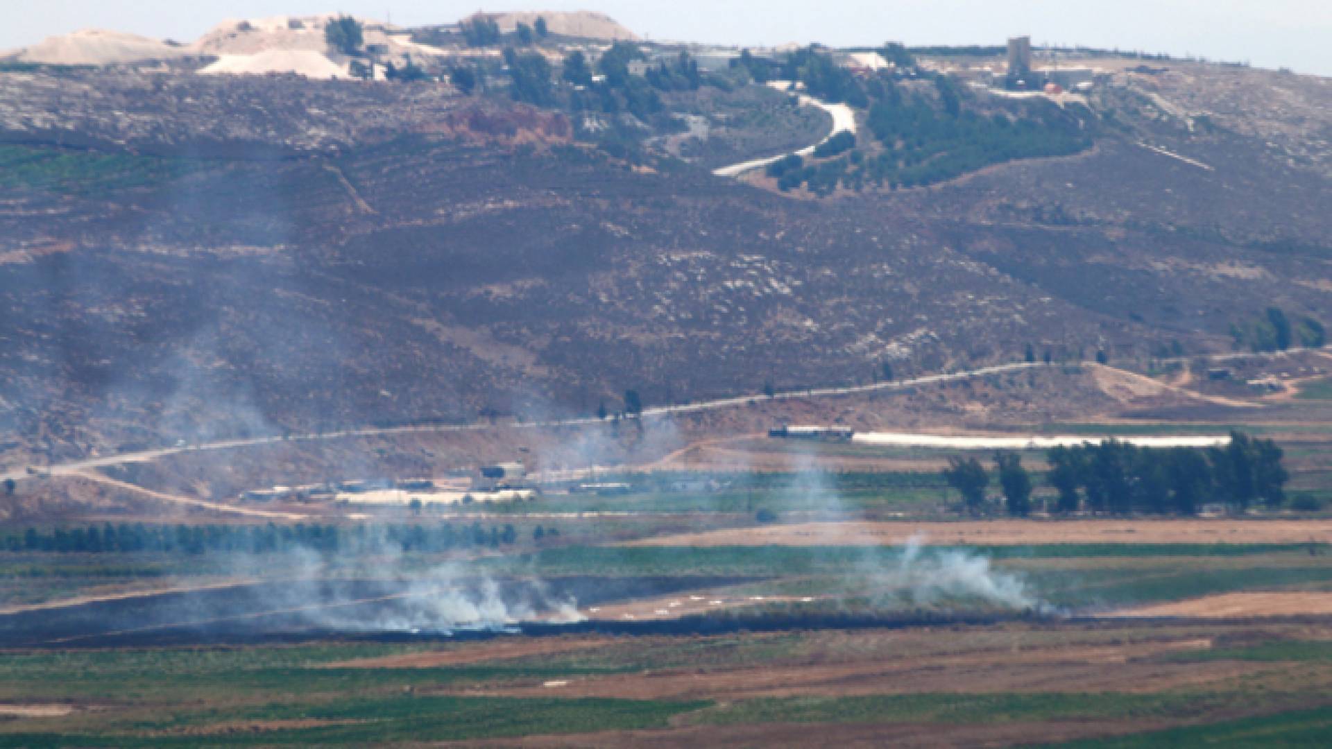 قذائف حزب الله على الأراضي المحتلة