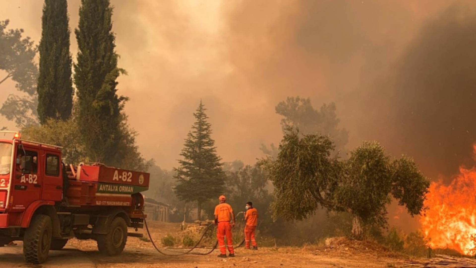 حرائق الغابات في تركيا متواصلة منذ أيام