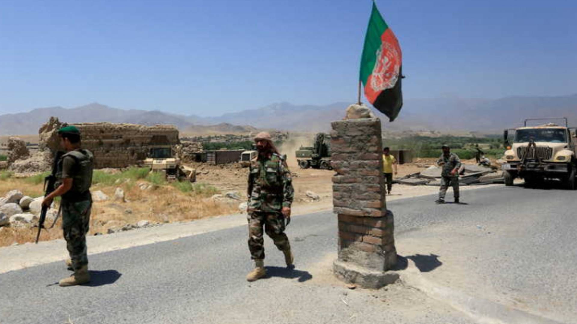 القوات الأفغانية