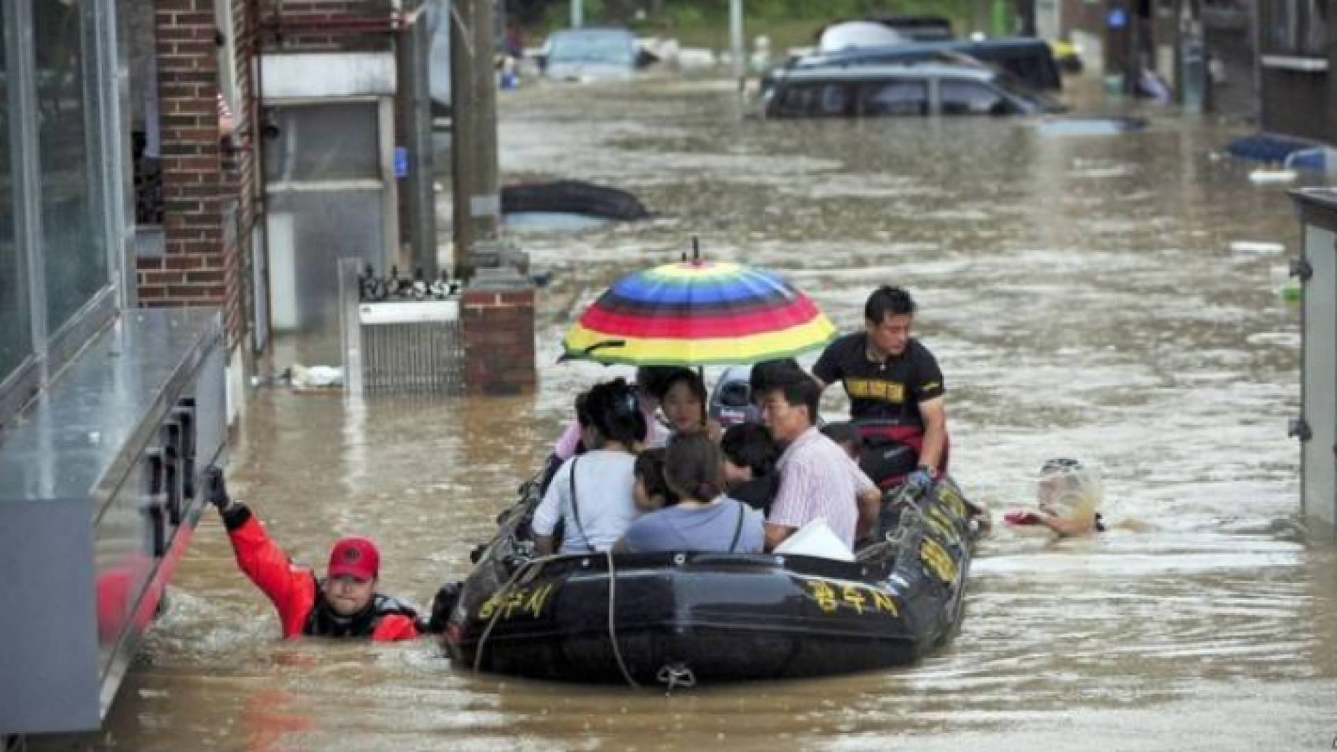 الفيضانات في كوريا الشمالية - ارشيفية
