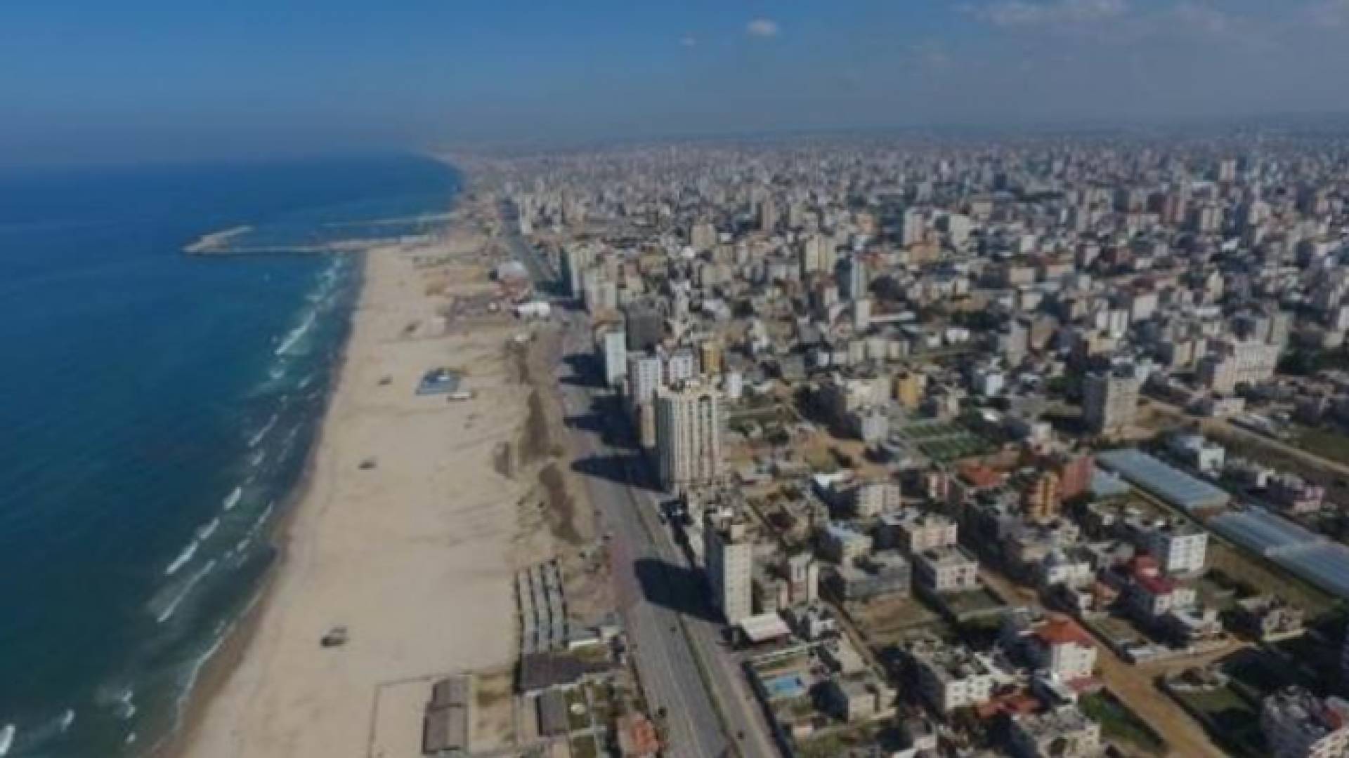 جانب من مدينة غزة