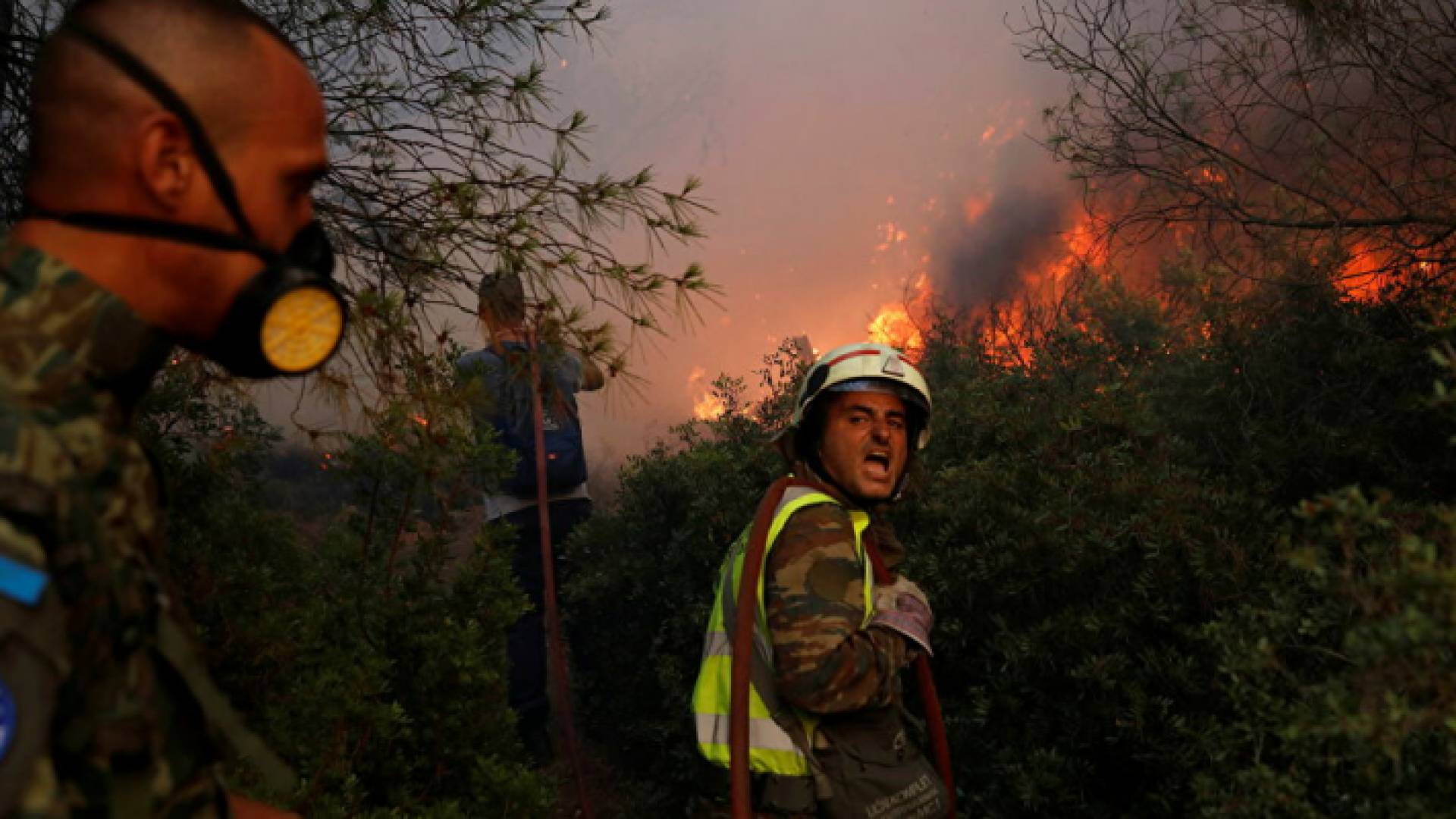 سقوط طائرة مشاركة في أعمال إخماد الحرائق بجزيرة زاكينثوس في اليونان