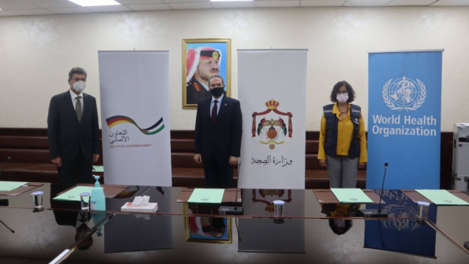 ألمانيا تتبرع بـ 5 ملايين كمامة لوزارة الصحة