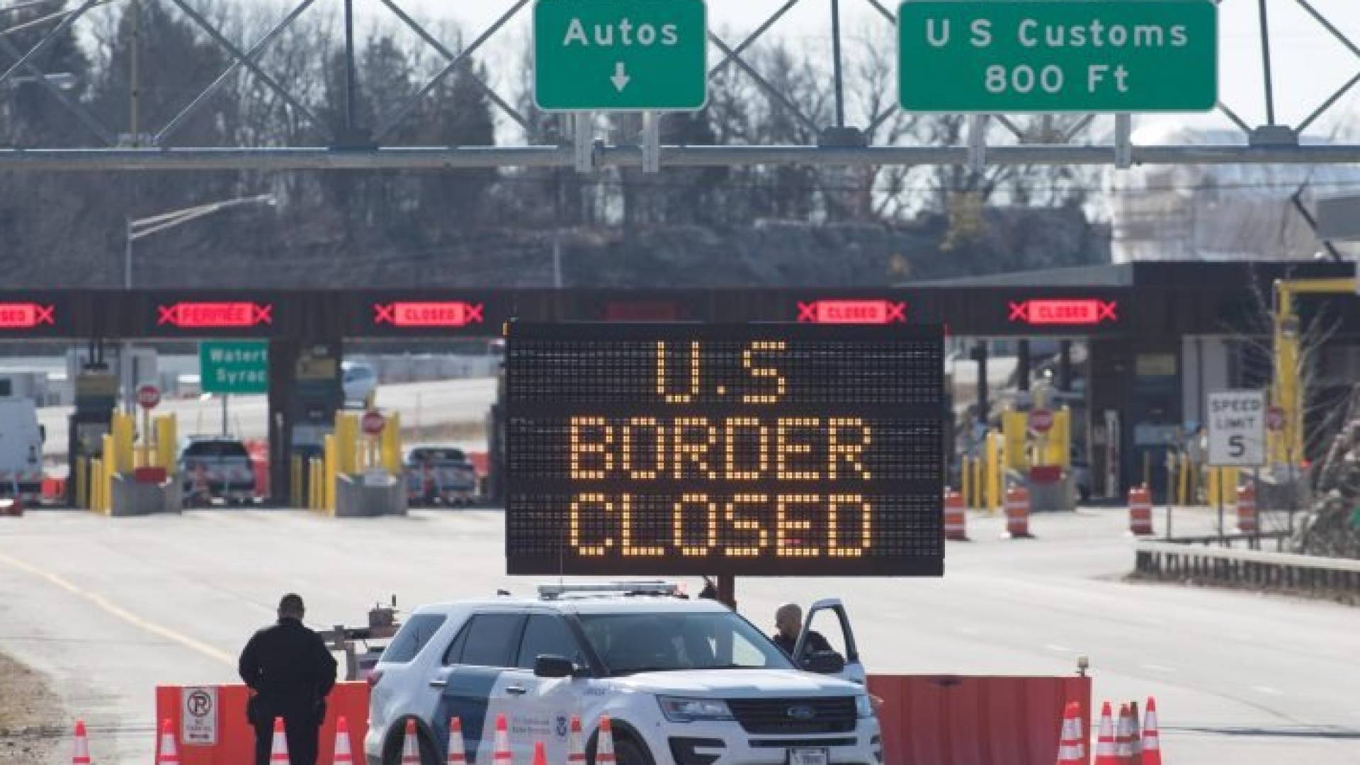 الحدود الأمريكية الكندية