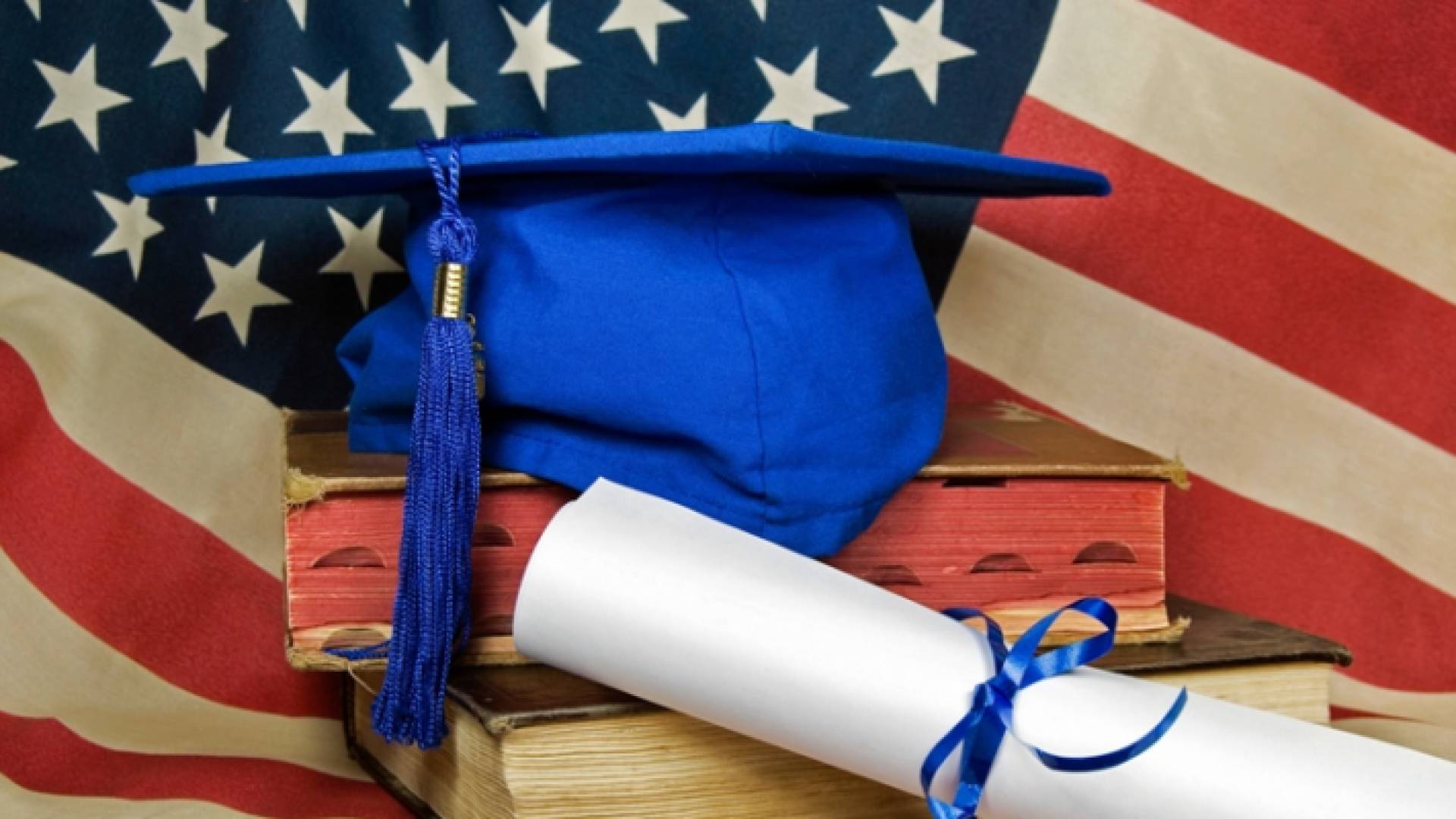 الدراسة في أمريكا - تعبيرية