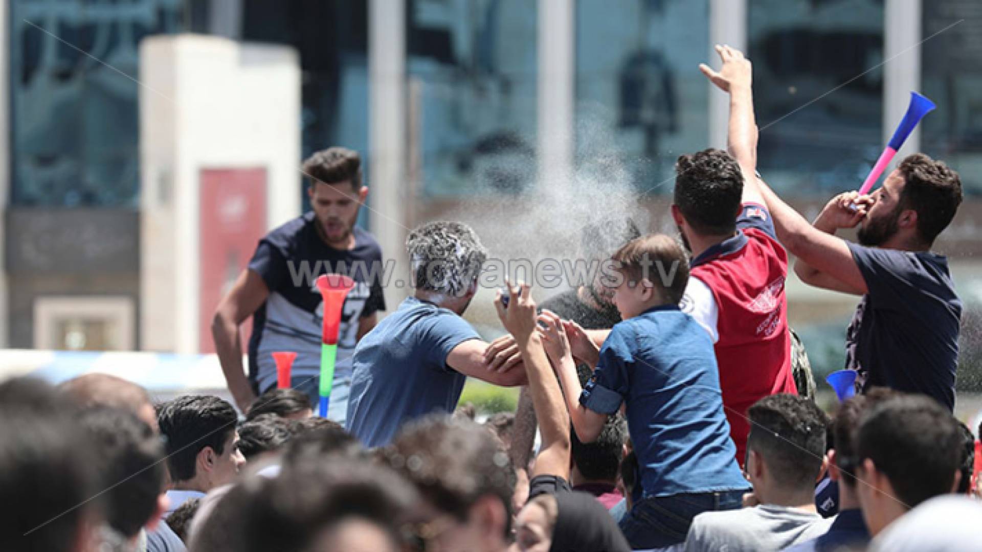 فرحة طلبة التوجيهي - ارشيفية