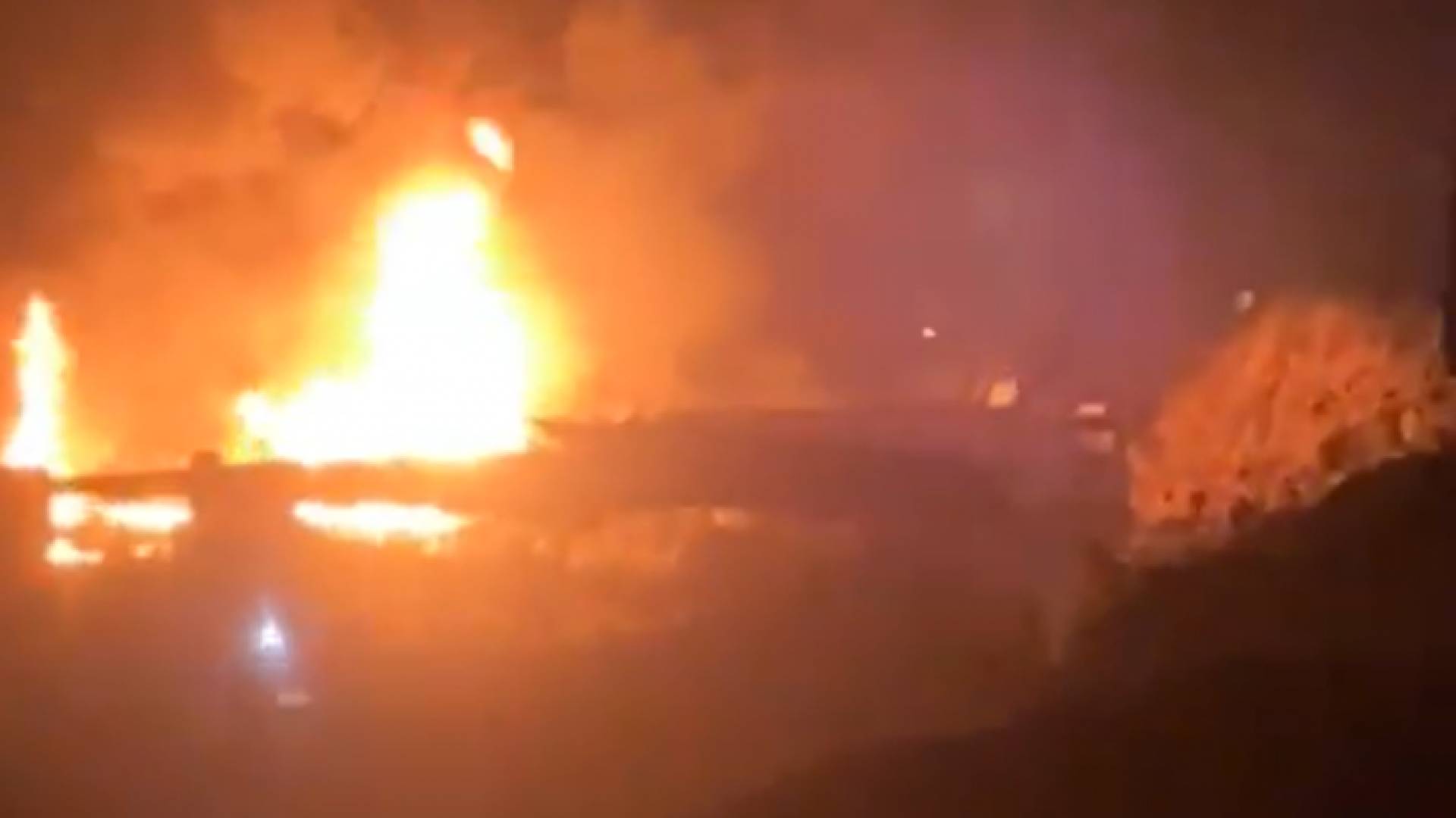 انفجار شمالي لبنان