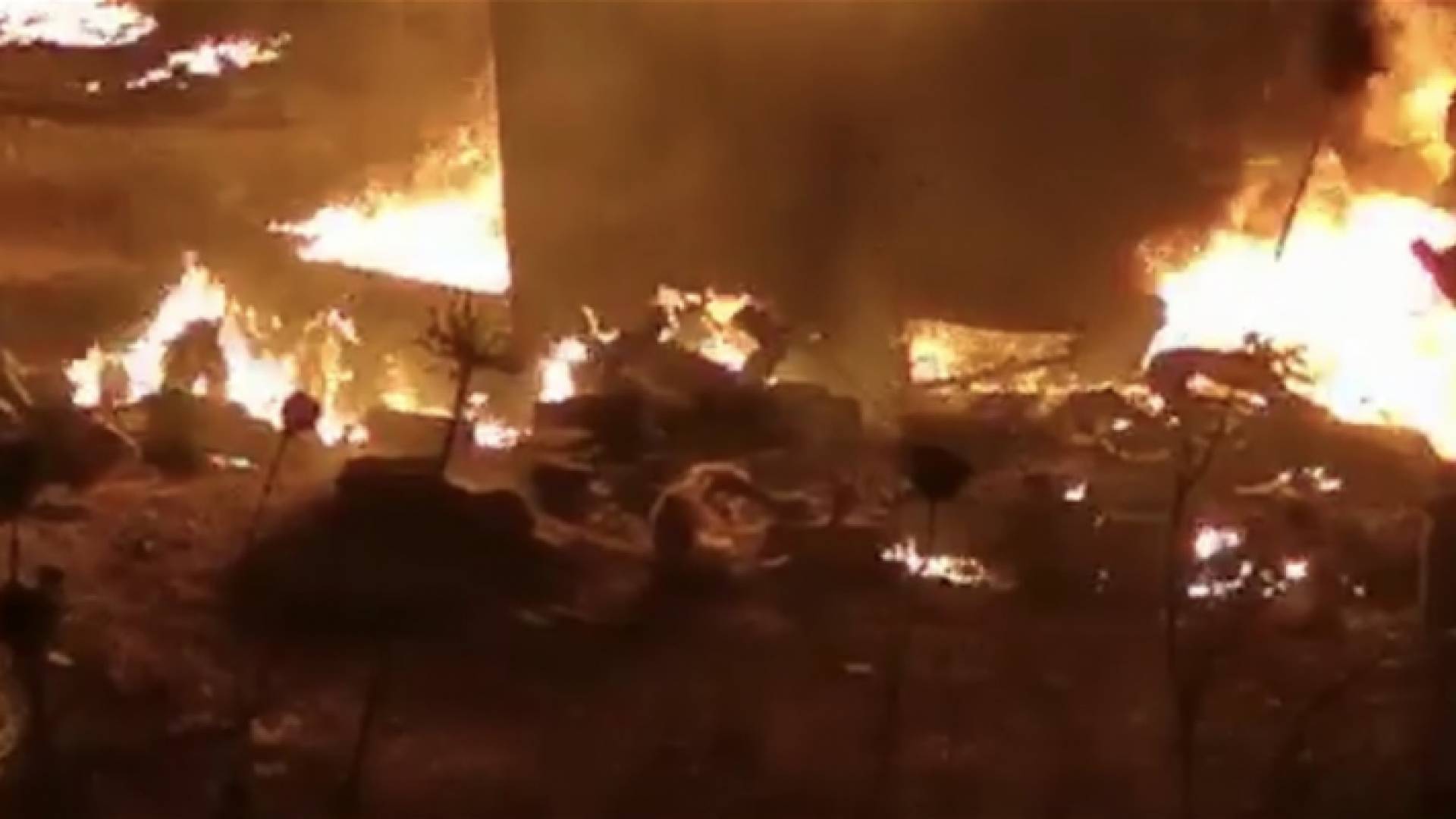 انفجار خزان الوقود في لبنان