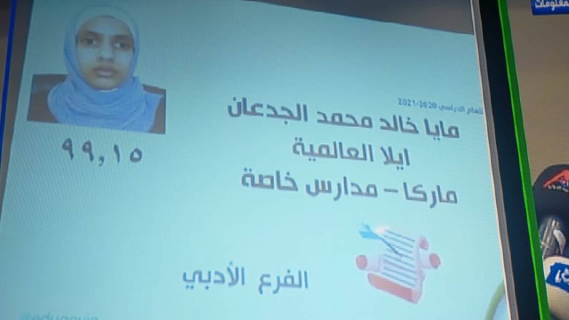 الطالبة مايا الجدعان