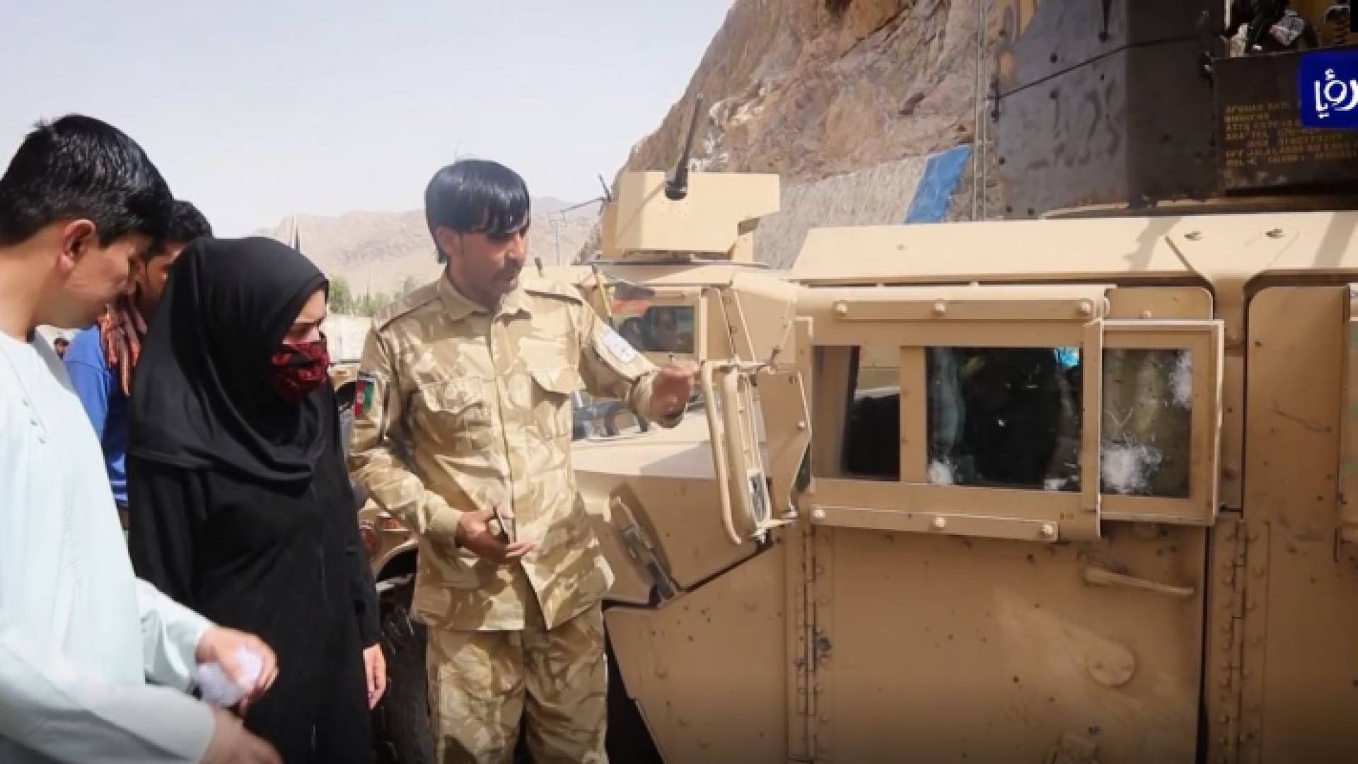 لقطات حصرية لرؤيا على خط المواجهة مع طالبان قبل ثلاثة أسابيع فقط من سقوط كابل