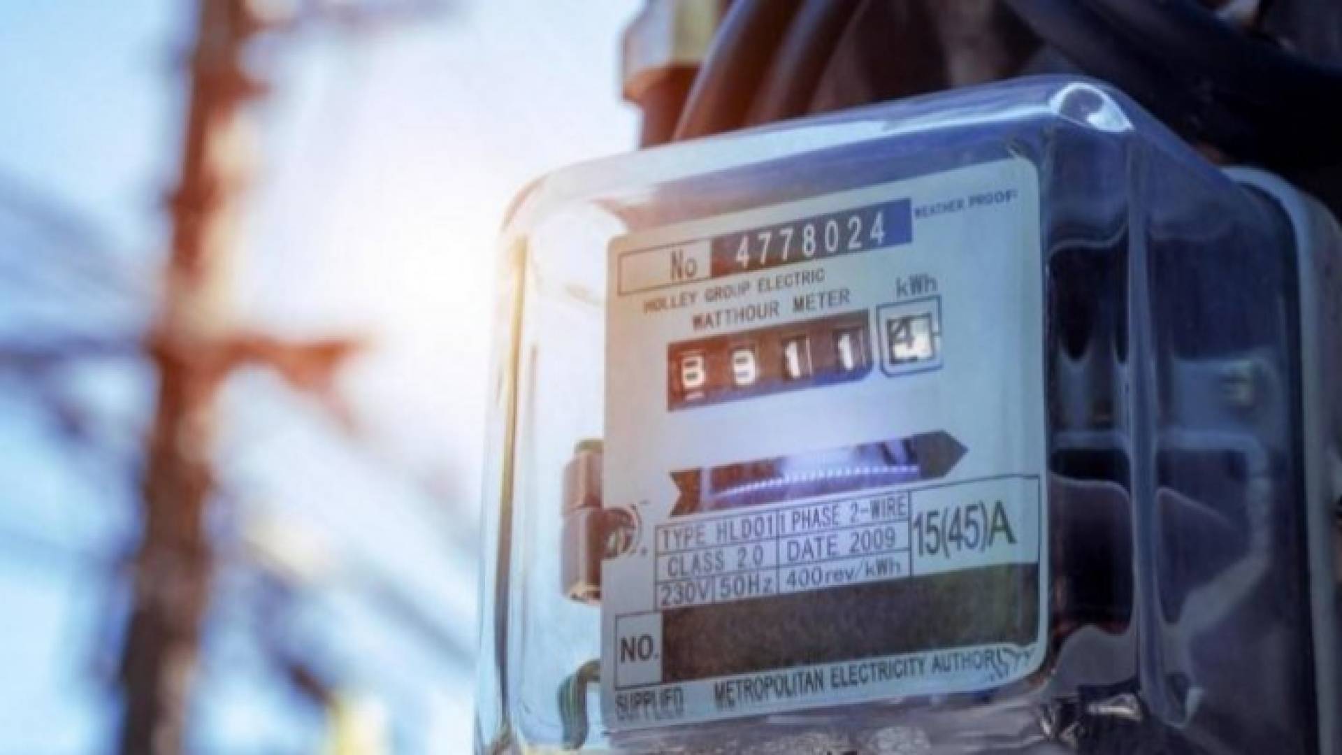 عداد كهرباء - تعبيرية