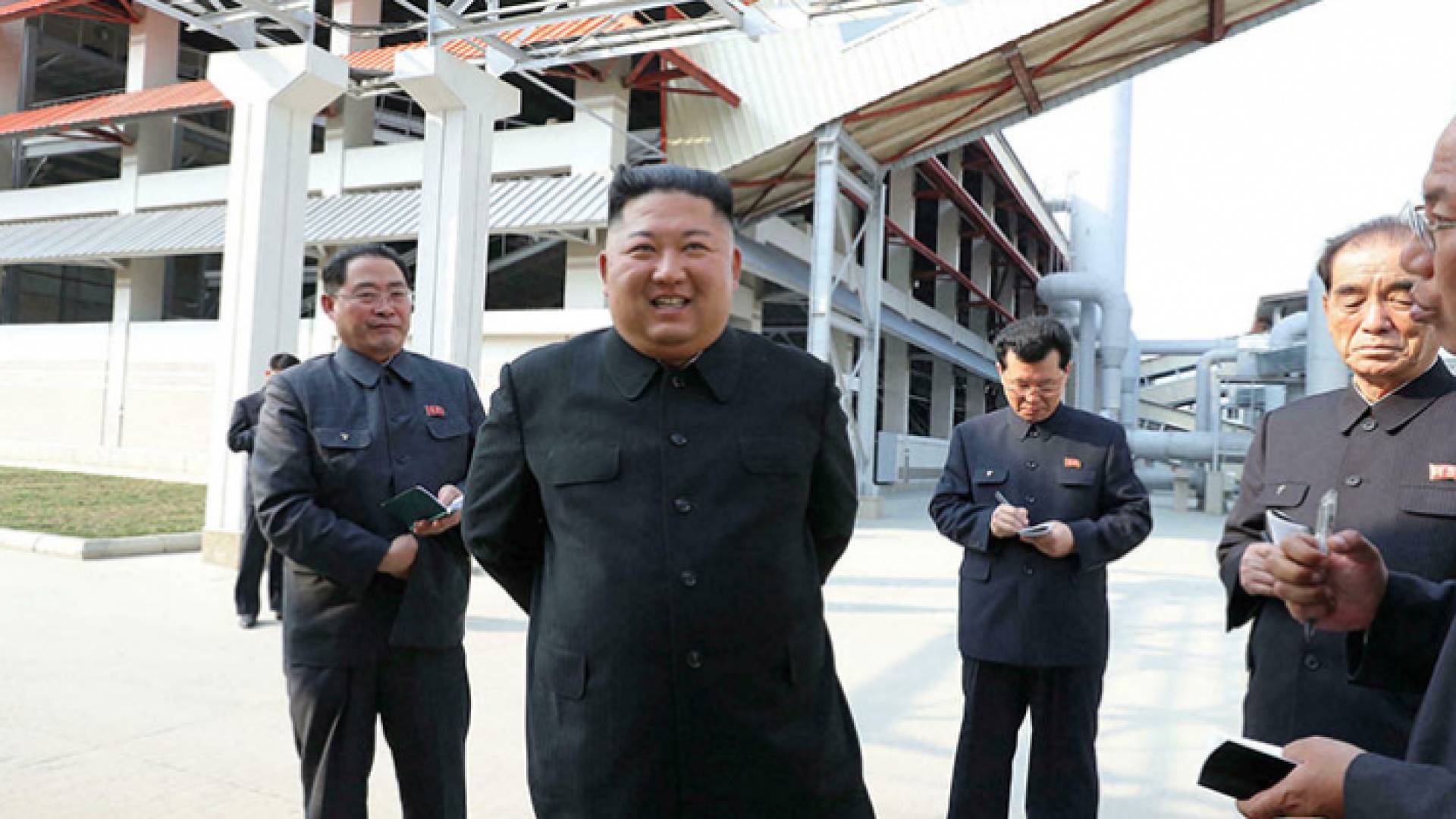 الزعيم الكوري الشمالي كيم جونغ أون