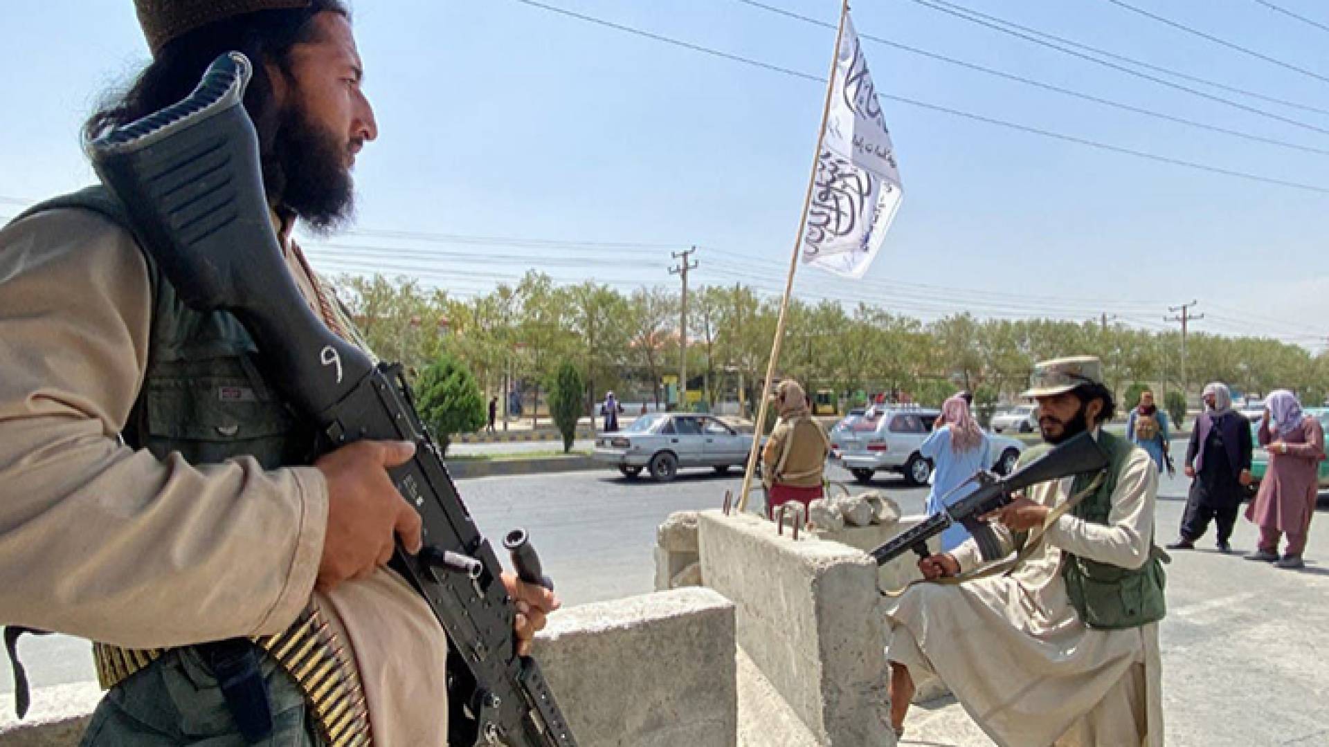 أحد مقاتلي طالبان في كابل