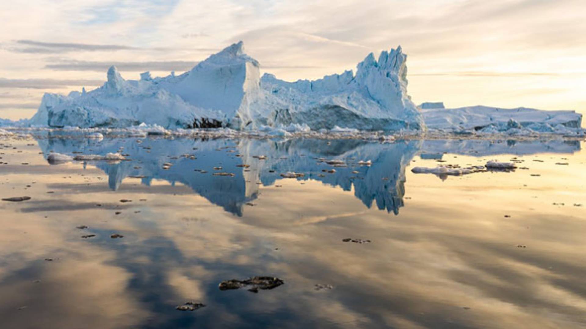 قمة جليدية في غرينلاند