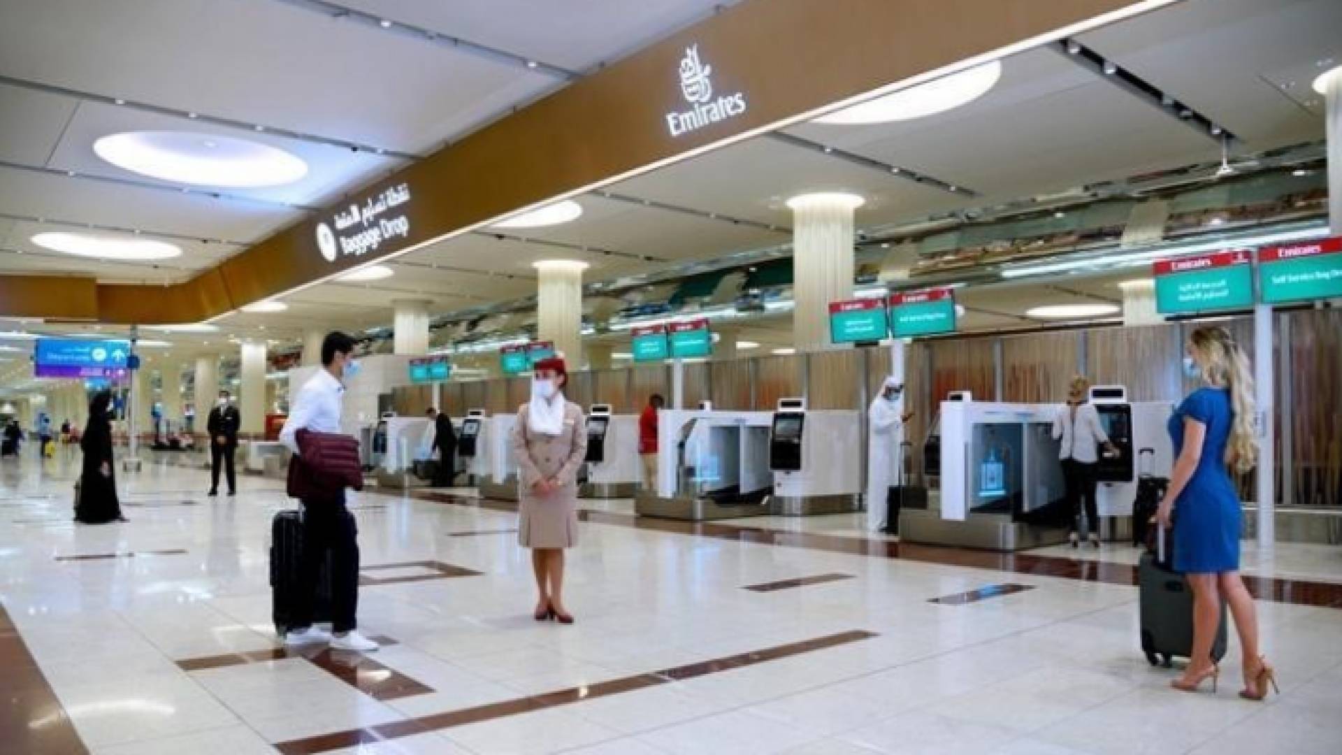 مطار دبي - ارشيفية