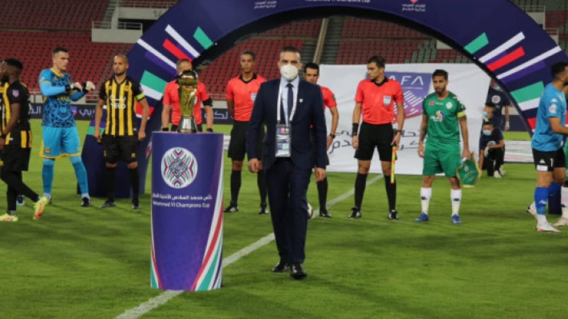 الرجاء المغربي بطلا للعرب على حساب الاتحاد السعودي