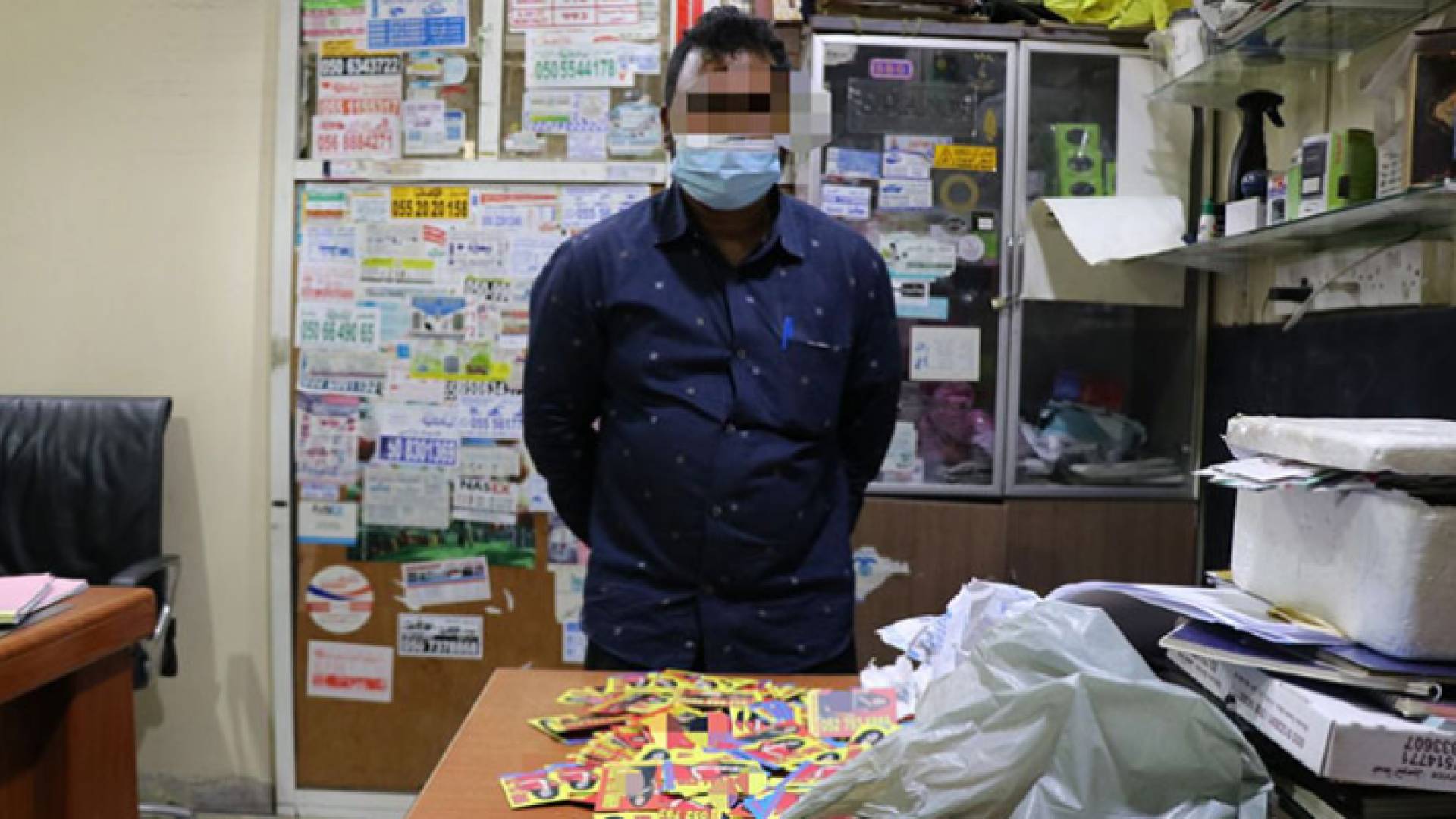 أحد المتورطين بقضية "بطاقات المساج"