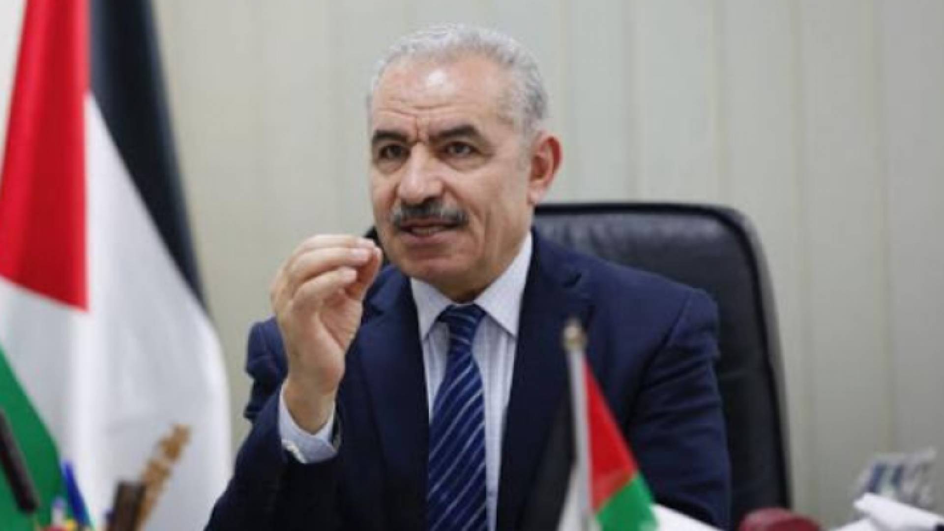 الدكتور محمد اشتية رئيس الحكومة الفلسطينية