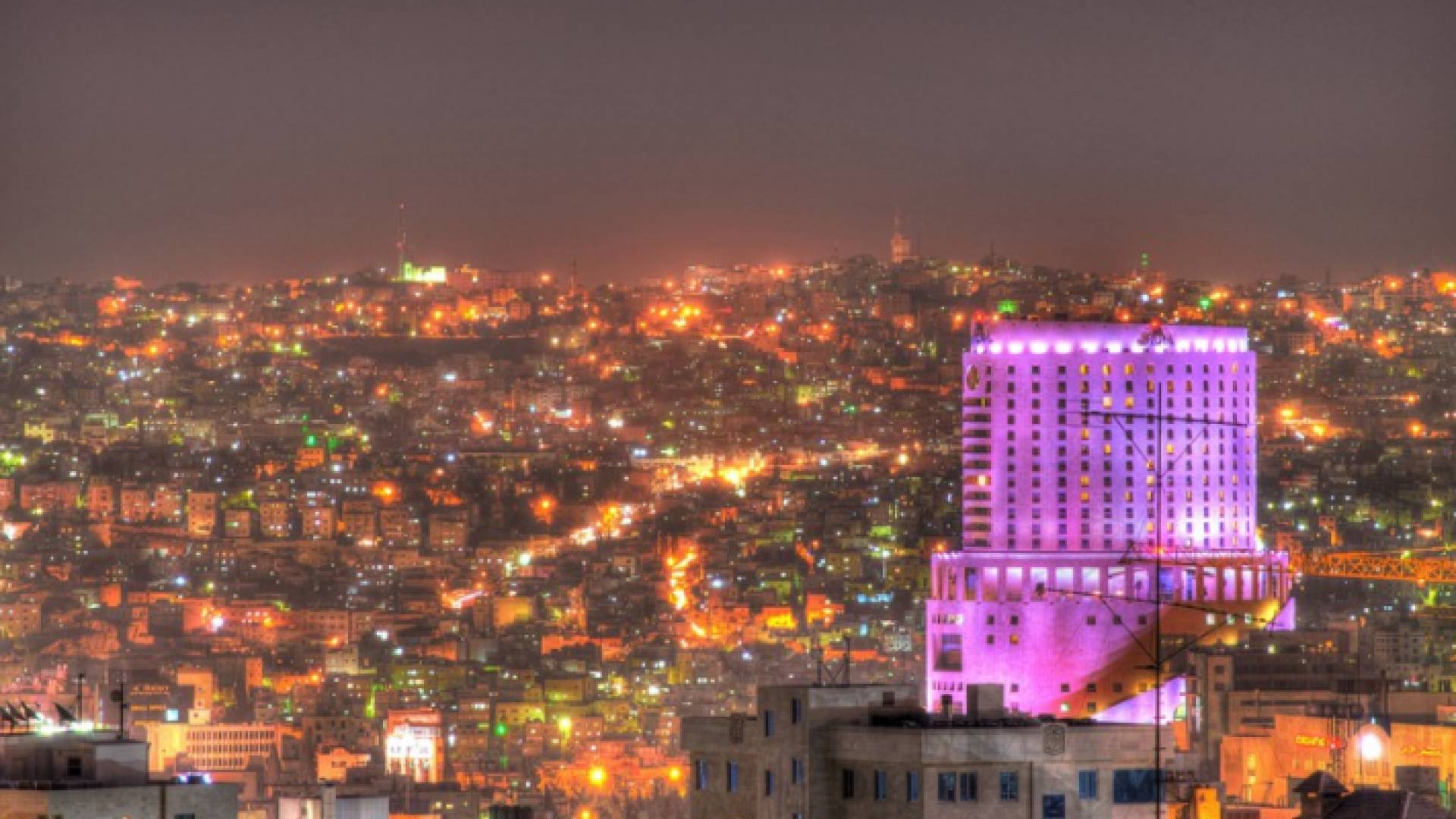 صورة عامة من العاصمة عمان - ارشيفية