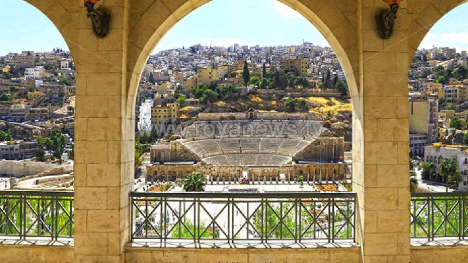 المدرج الروماني في العاصمة عمان