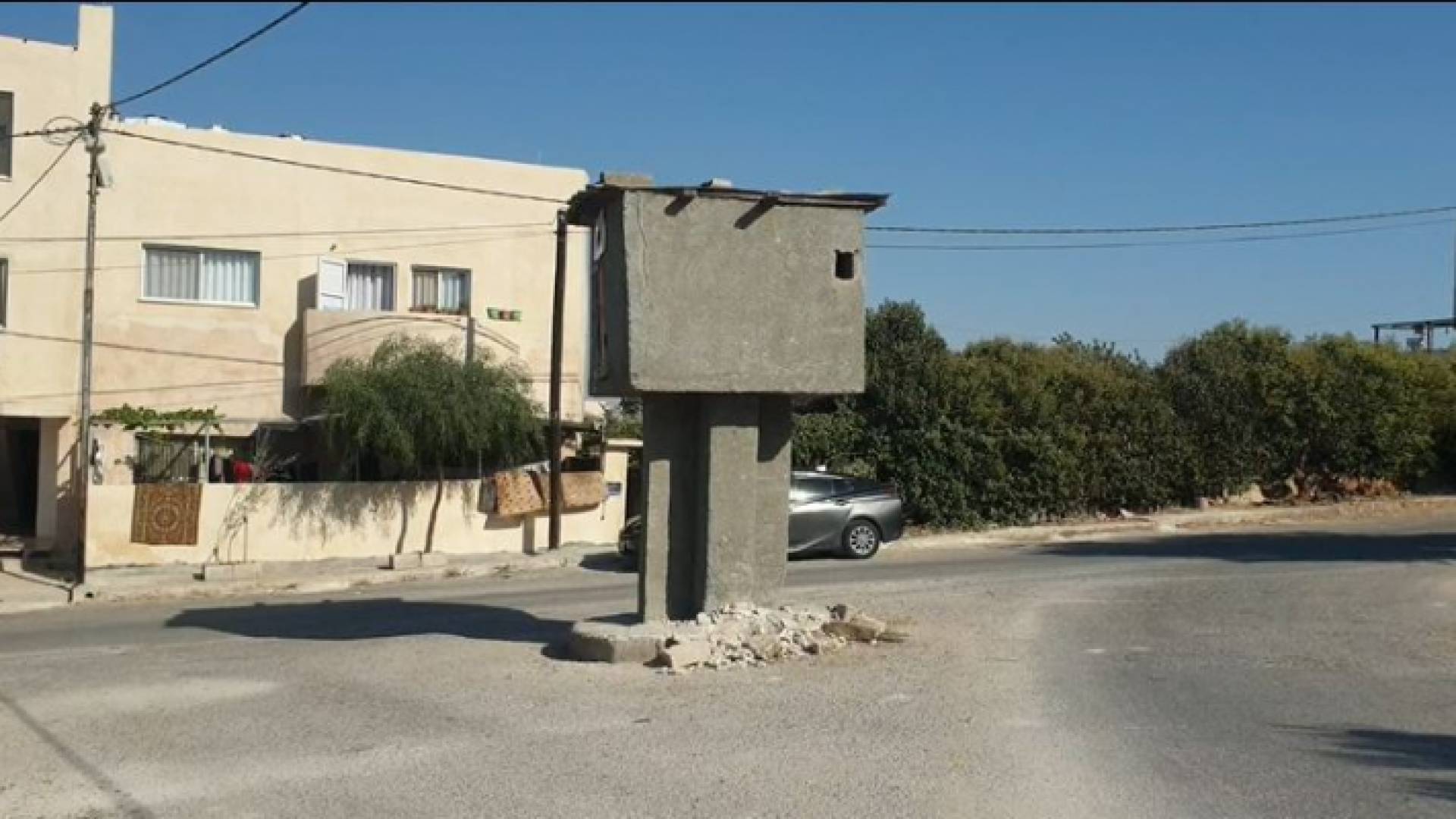 دوار "برج الحمام" في إربد