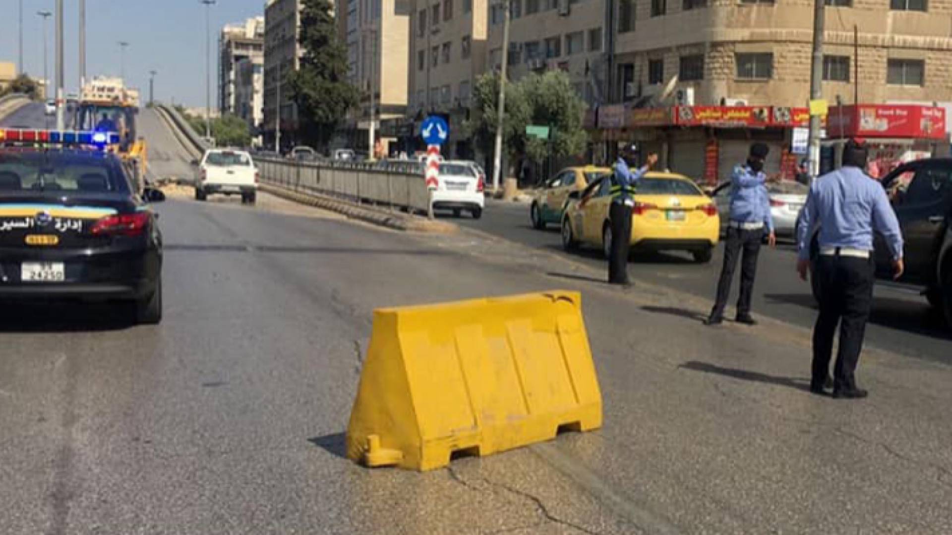 تحويل السير من جبل الحسين إلى دوار الداخلية