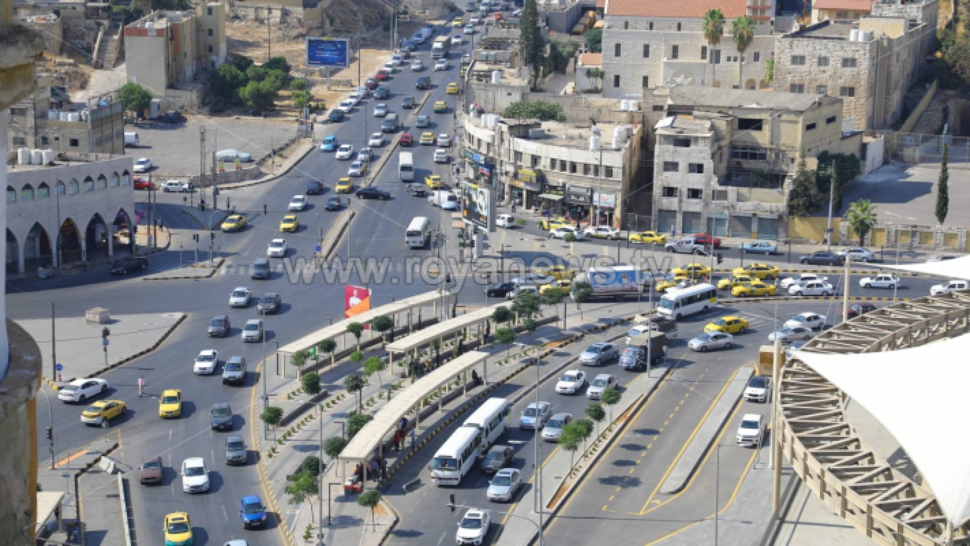 صورة عامة من العاصمة عمان - ارشيفية