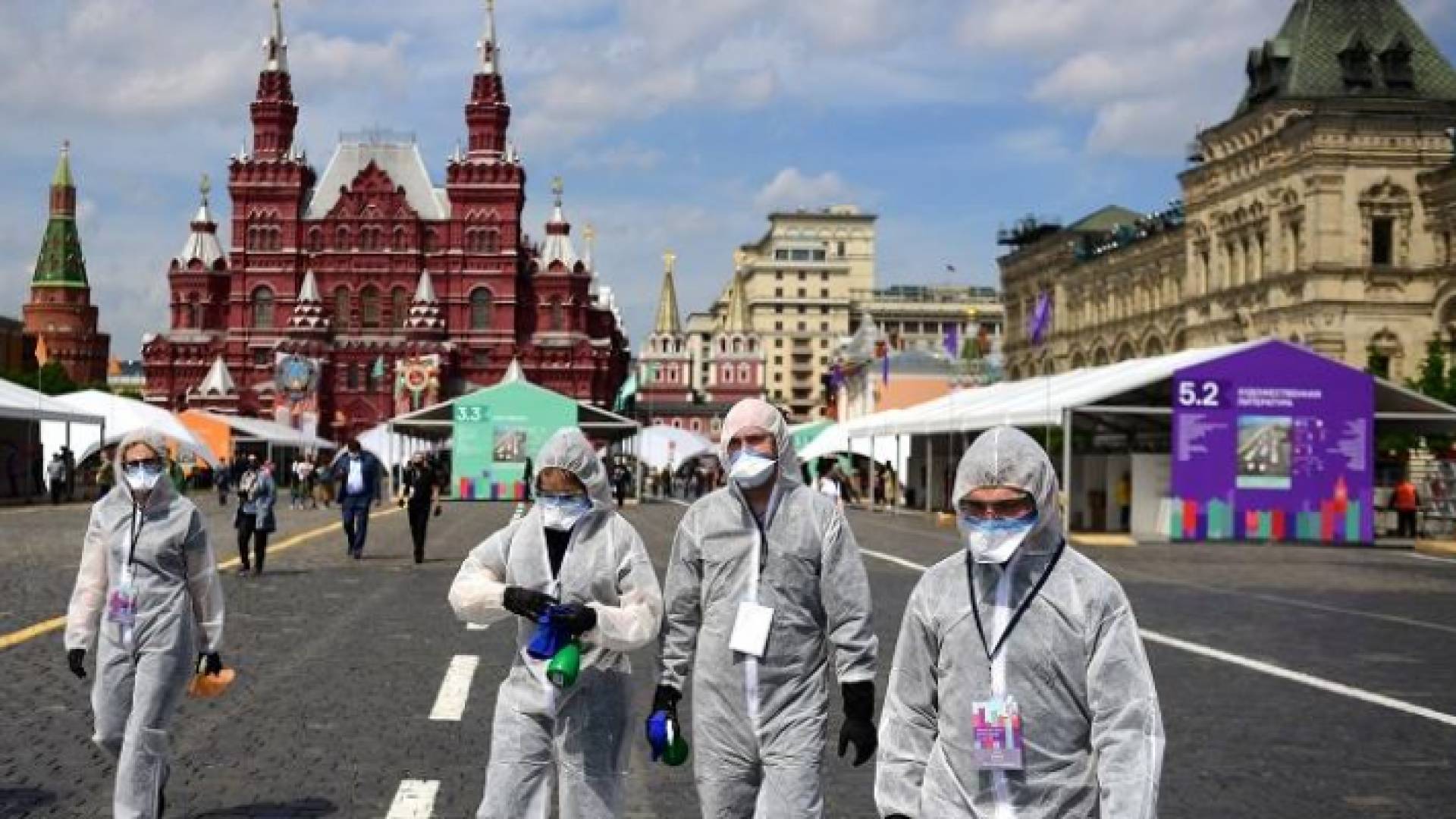 سجلت آخر حصيلة قياسية في روسيا في 14 آب مع 819 وفاة