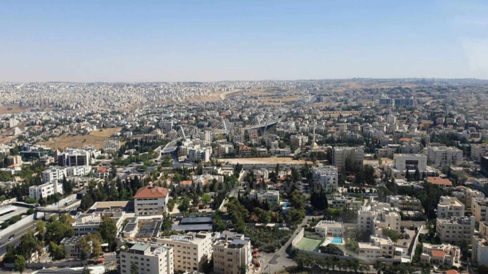 صورة عامة للعاصمة عمان - ارشيفية