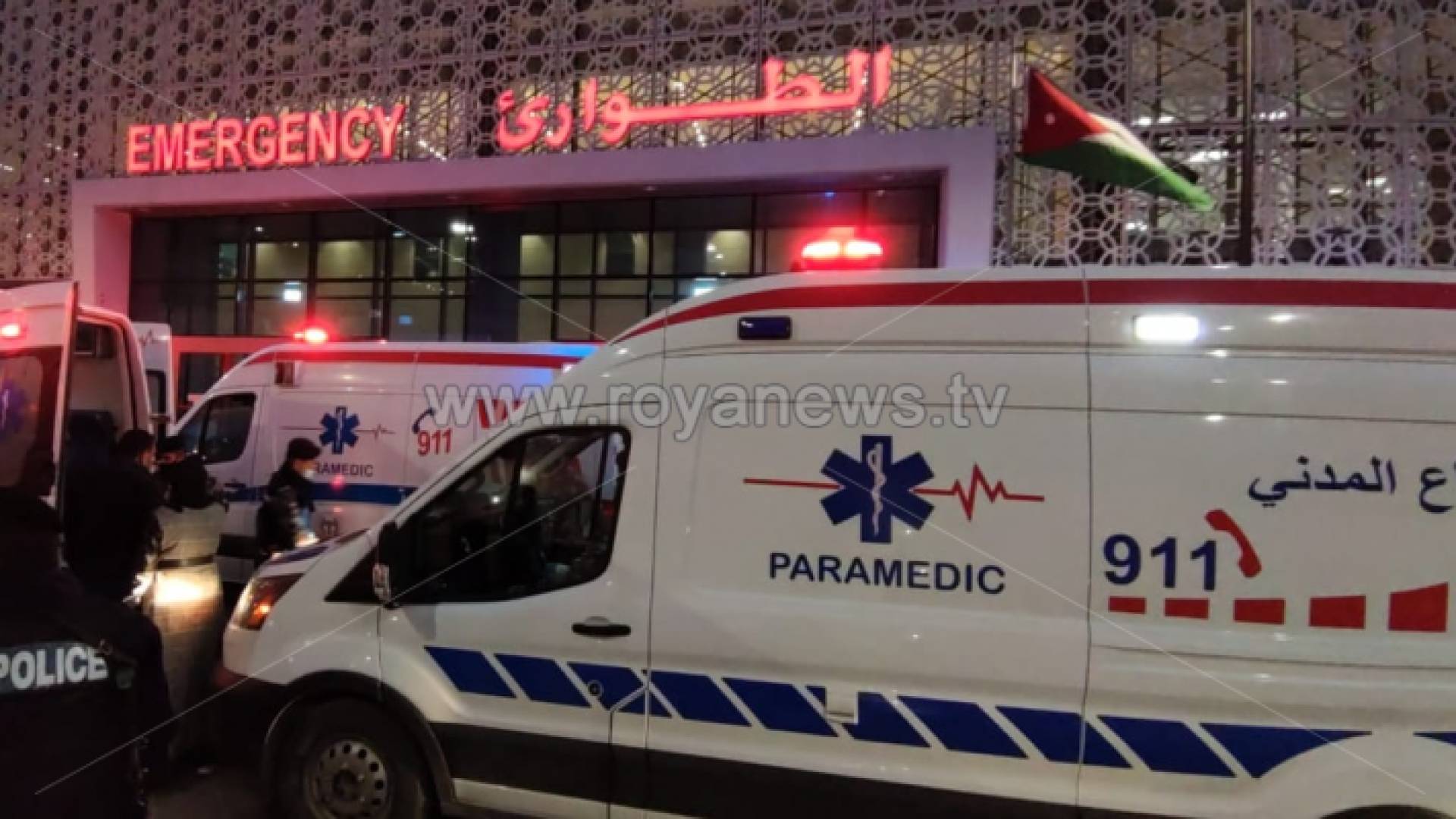 من أمام قسم الطوارئ في مستشفى البشير