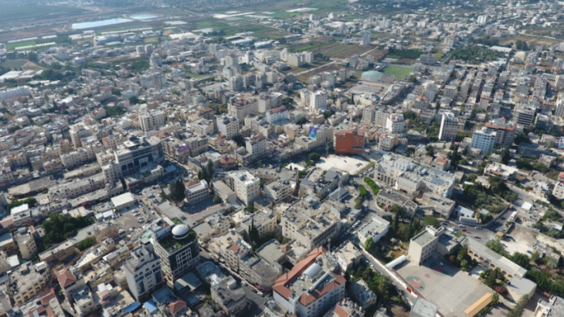 مشهد عام من مدينة طولكرم