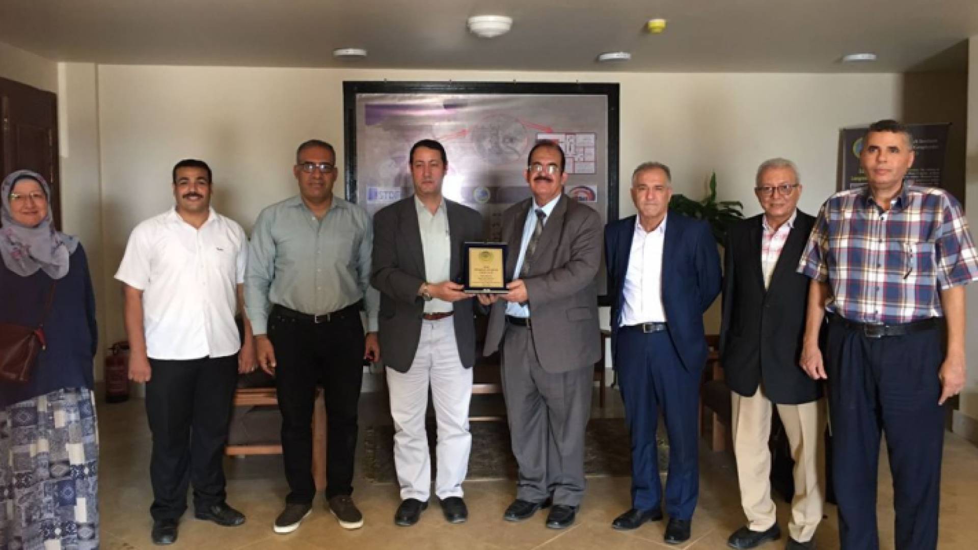 وفد علمي من "الاقليمي لتدريس علوم الفضاء" يزور المعهد القومي للبحوث الفلكية والجيوفيزيقية / حلوان ومرصد القطامية في مصر