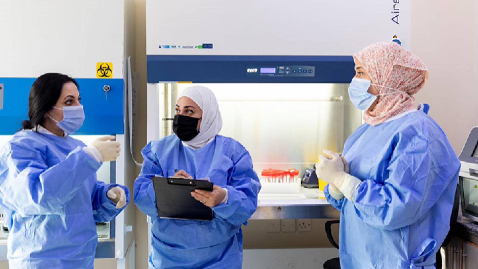 الدعم الأمريكي يوفر المساعدة التقنية والمعدات والإمدادات اللازمة للمرافق الصحية