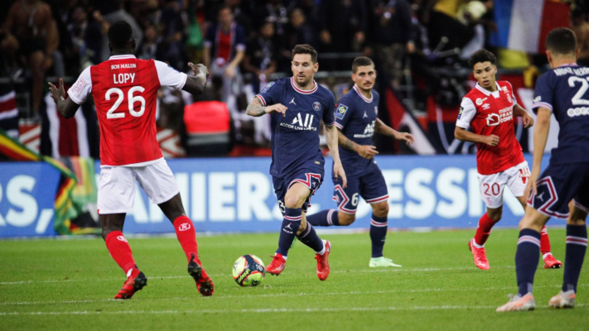 في ظهور ميسي الأول.. ثنائية مبابي تنصر باريس سان جيرمان