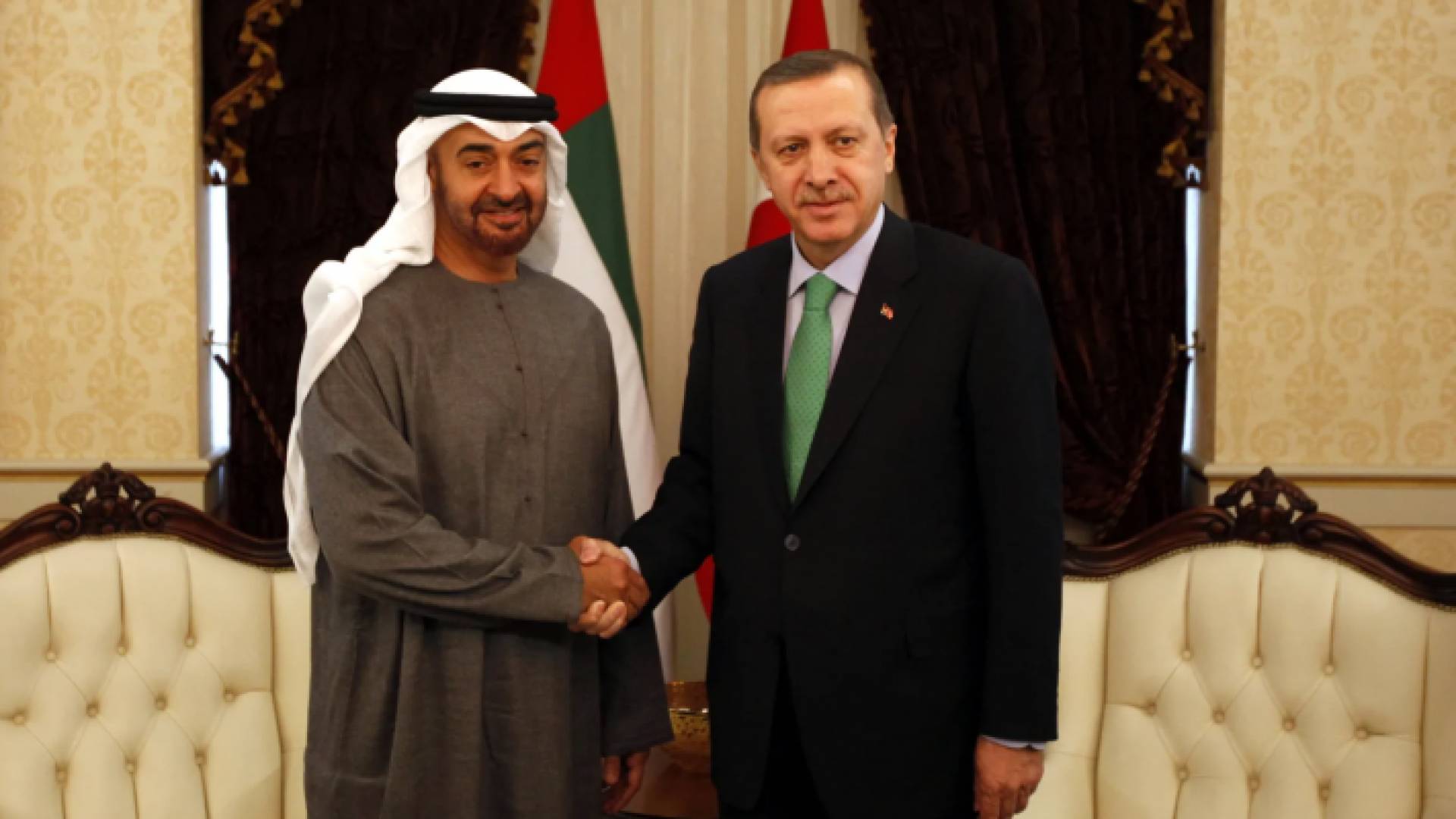 اردوغان ومحمد بن زايد