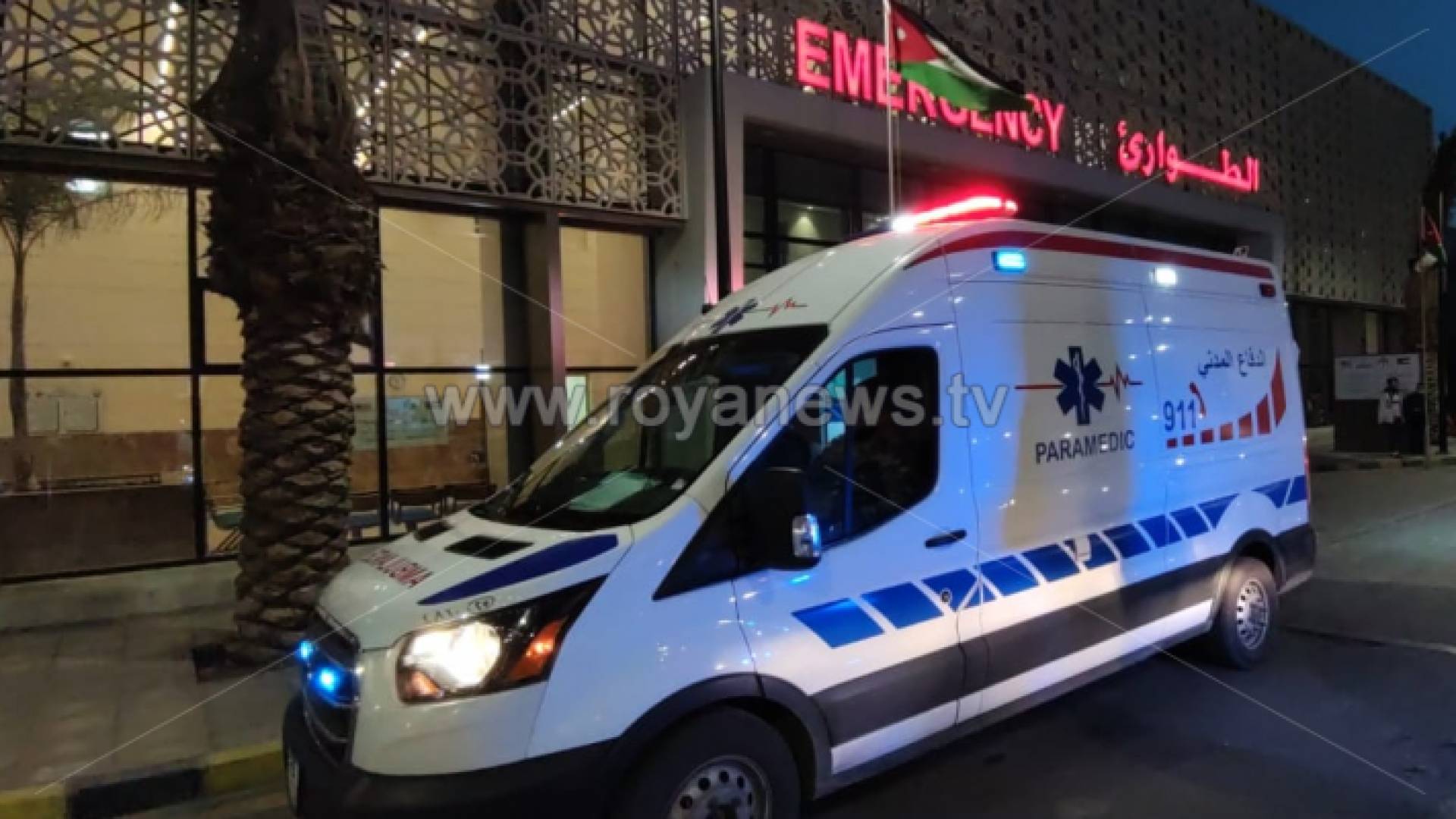 من أمام قسم الطوارئ في مستشفى البشير