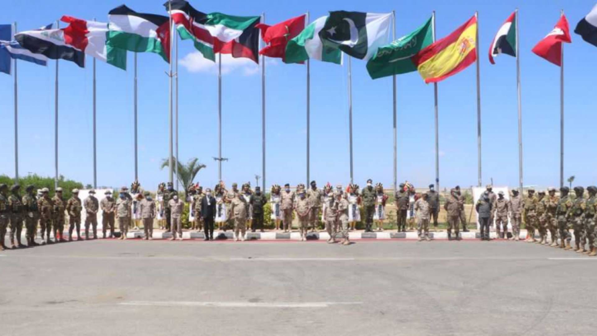 انطلاق فعاليات تمرين النجم الساطع 2021 في مصر