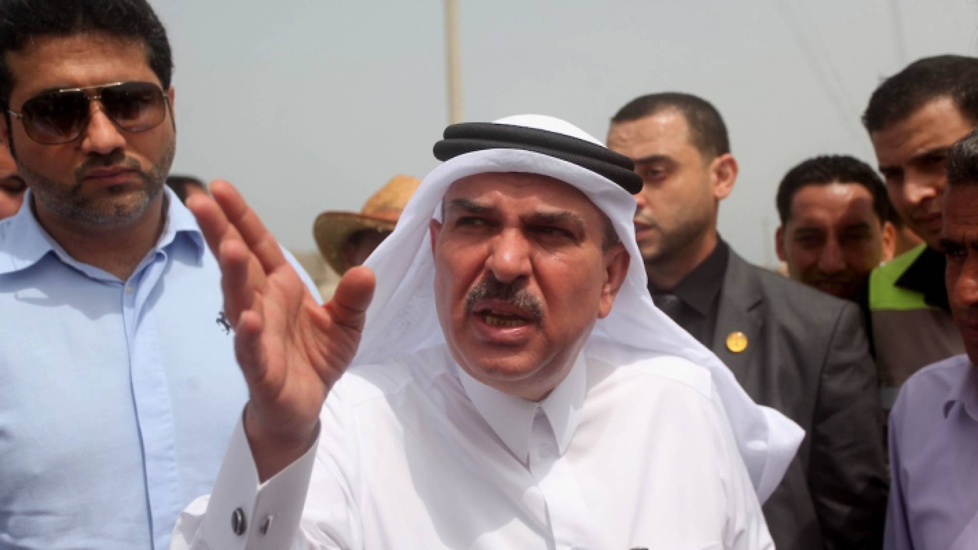 السفير القطري محمد العمادي في قطاع غزة