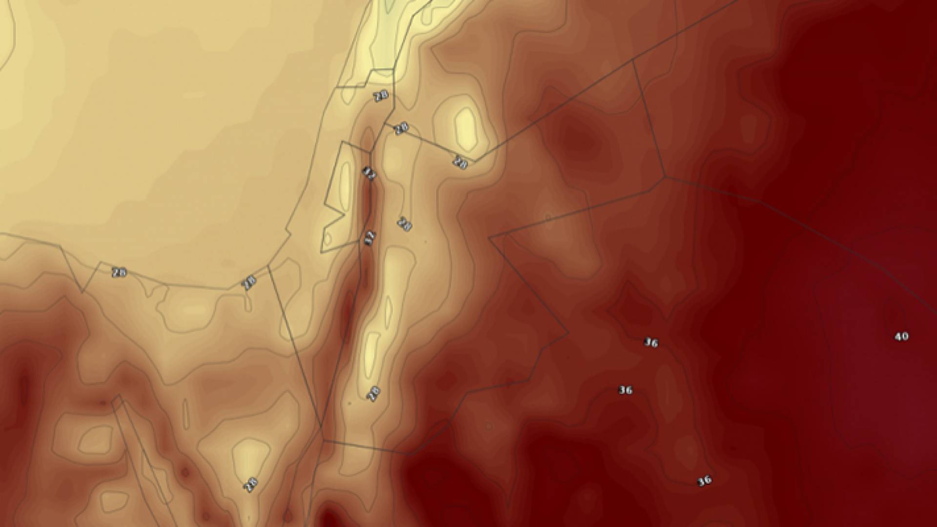 انخفاض على الحرارة في الأيام القادمة