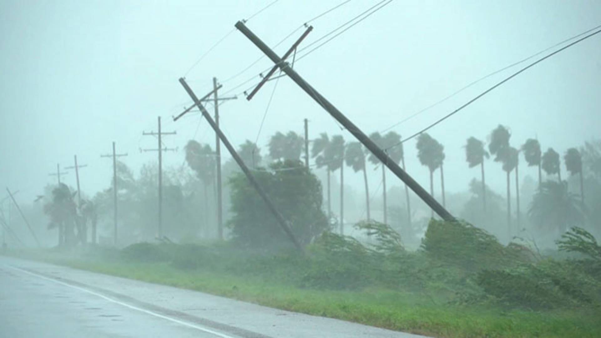 لحظة دخول إعصار "إيدا" في ولاية لويزيانا