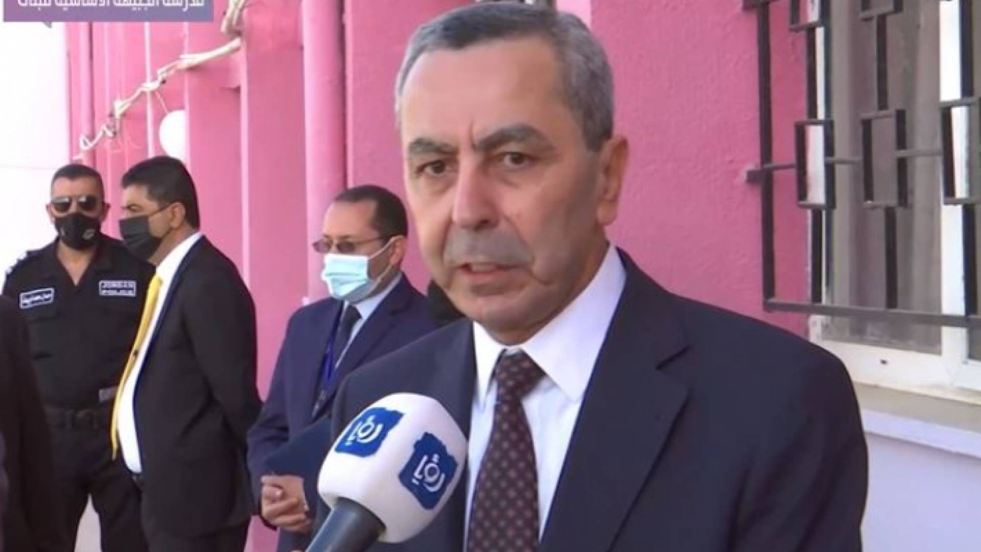 وزير التعليم العالي والبحث العلمي والتربية والتعليم الدكتور محمد أبو قديس