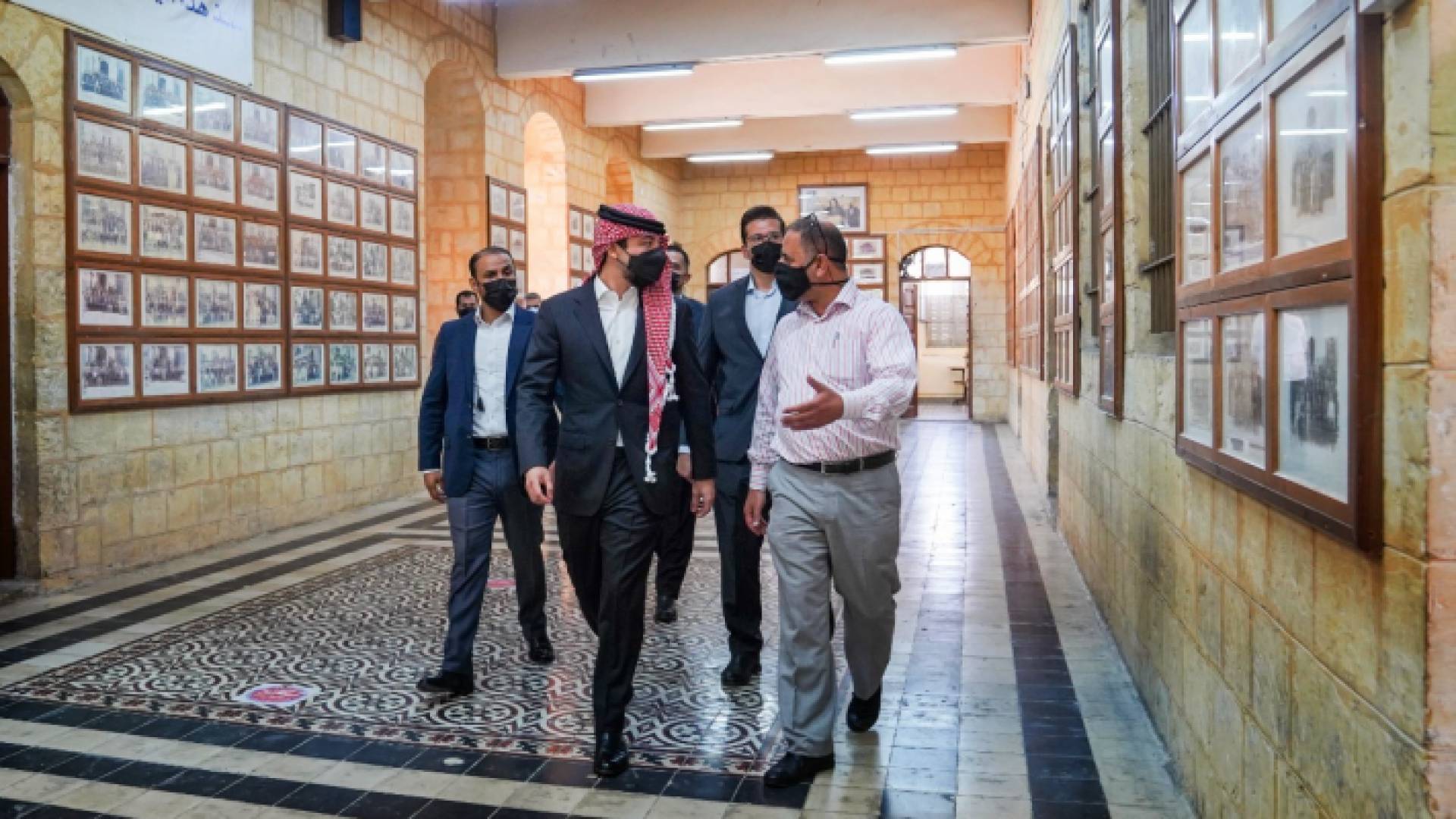 من زيارة ولي العهد الى السلط