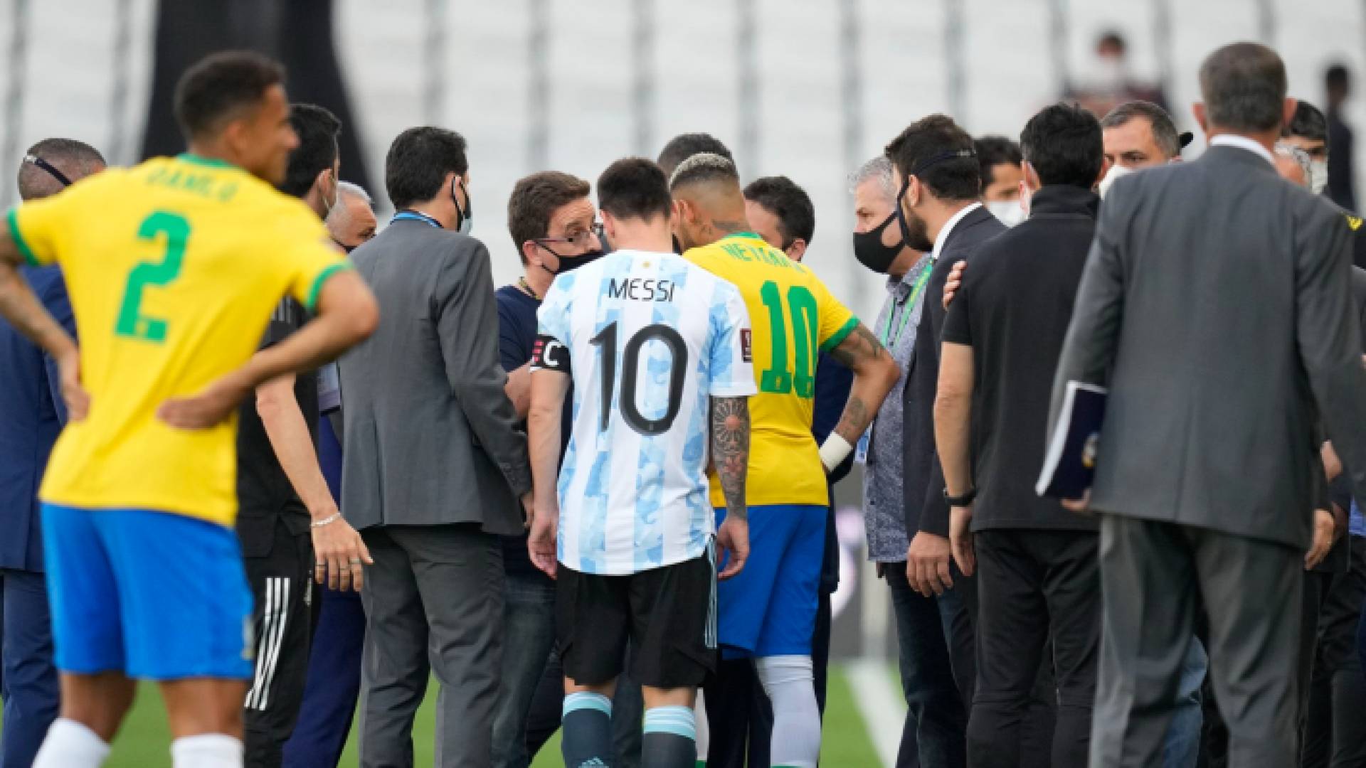 اتحاد أمريكا الجنوبية يعلق مباراة البرازيل والأرجنتين