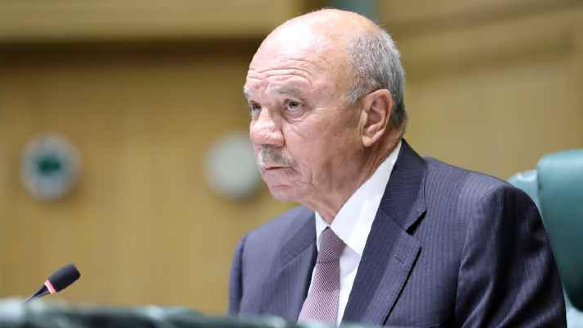 رئيس مجلس الأعيان فيصل الفايز - أرشيفية