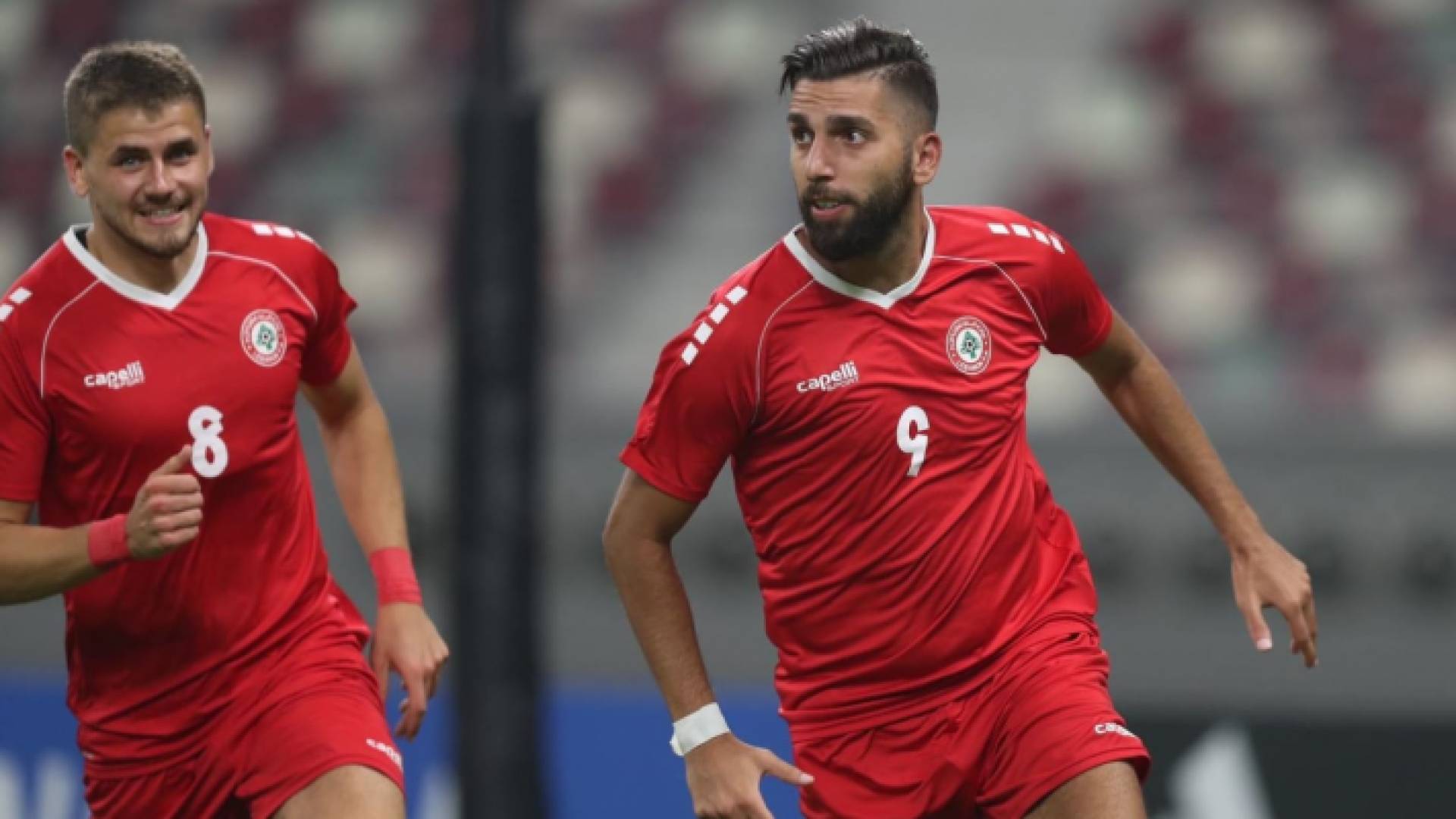 لاعبو المنتخب اللبناني